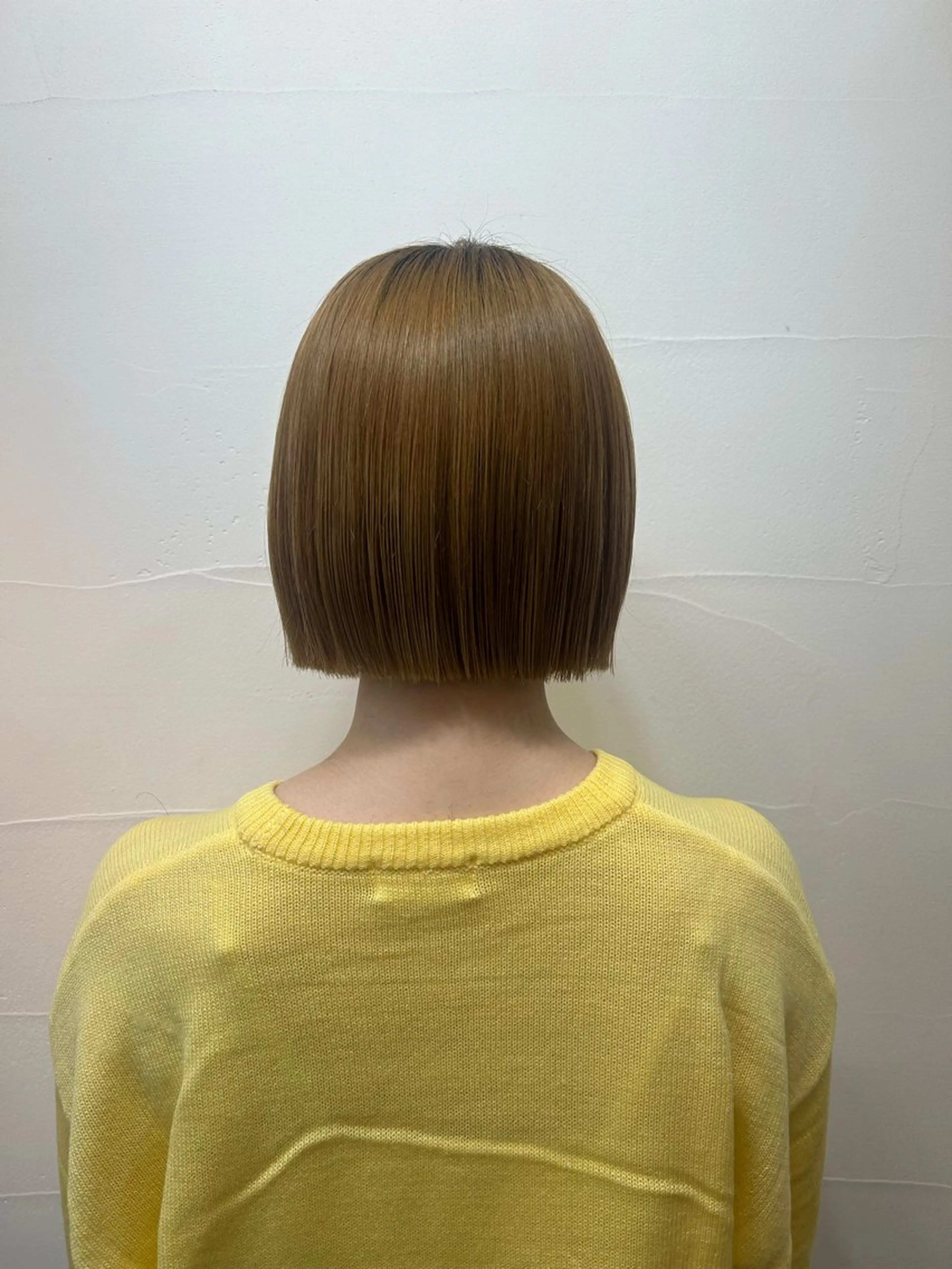 ミディアム カラー ボブ 外ハネヘア 🌱メンズカット募集 中🌱ナノコのヘアスタイル