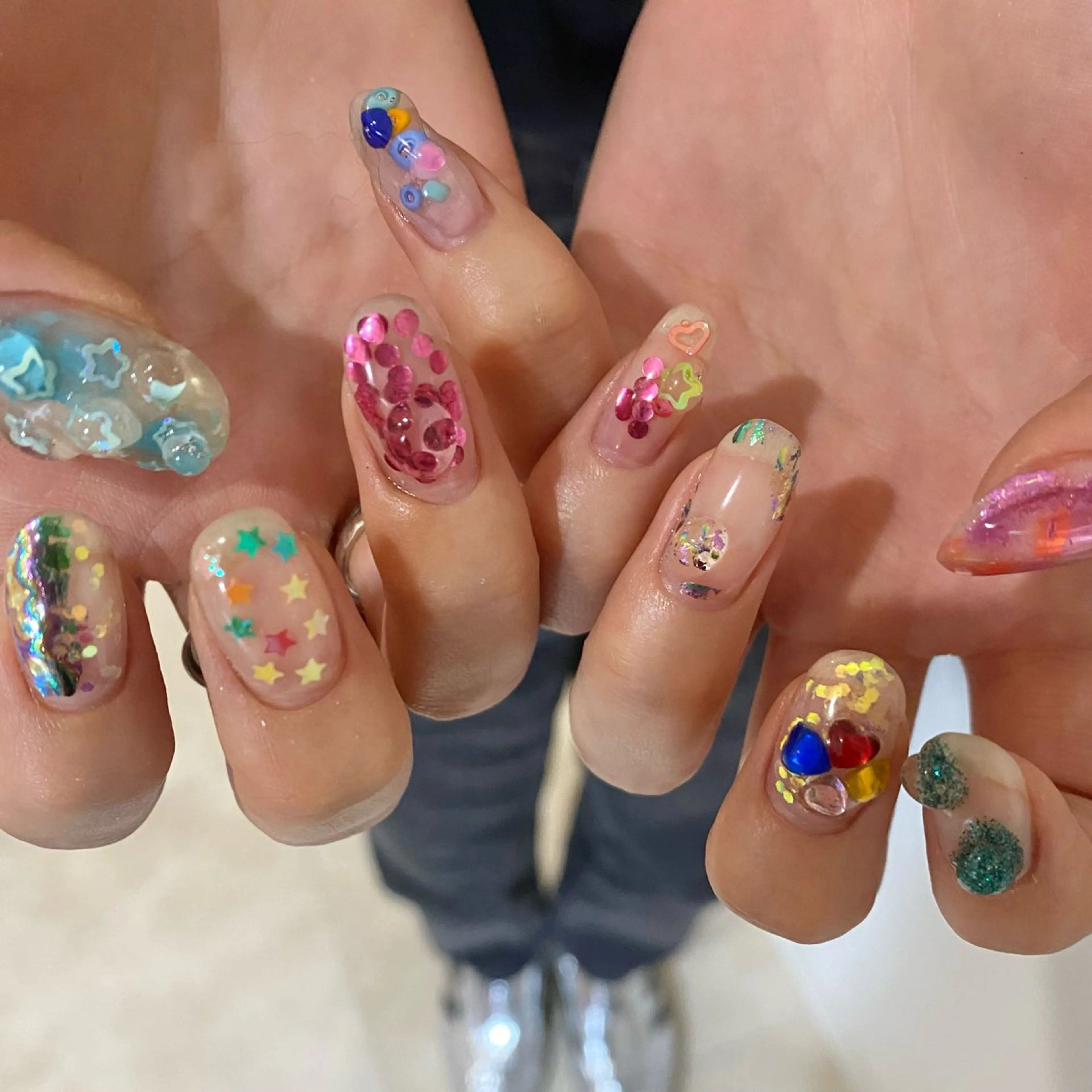 ネイル nano/きもかわ nail🐬🫧のネイルデザイン
