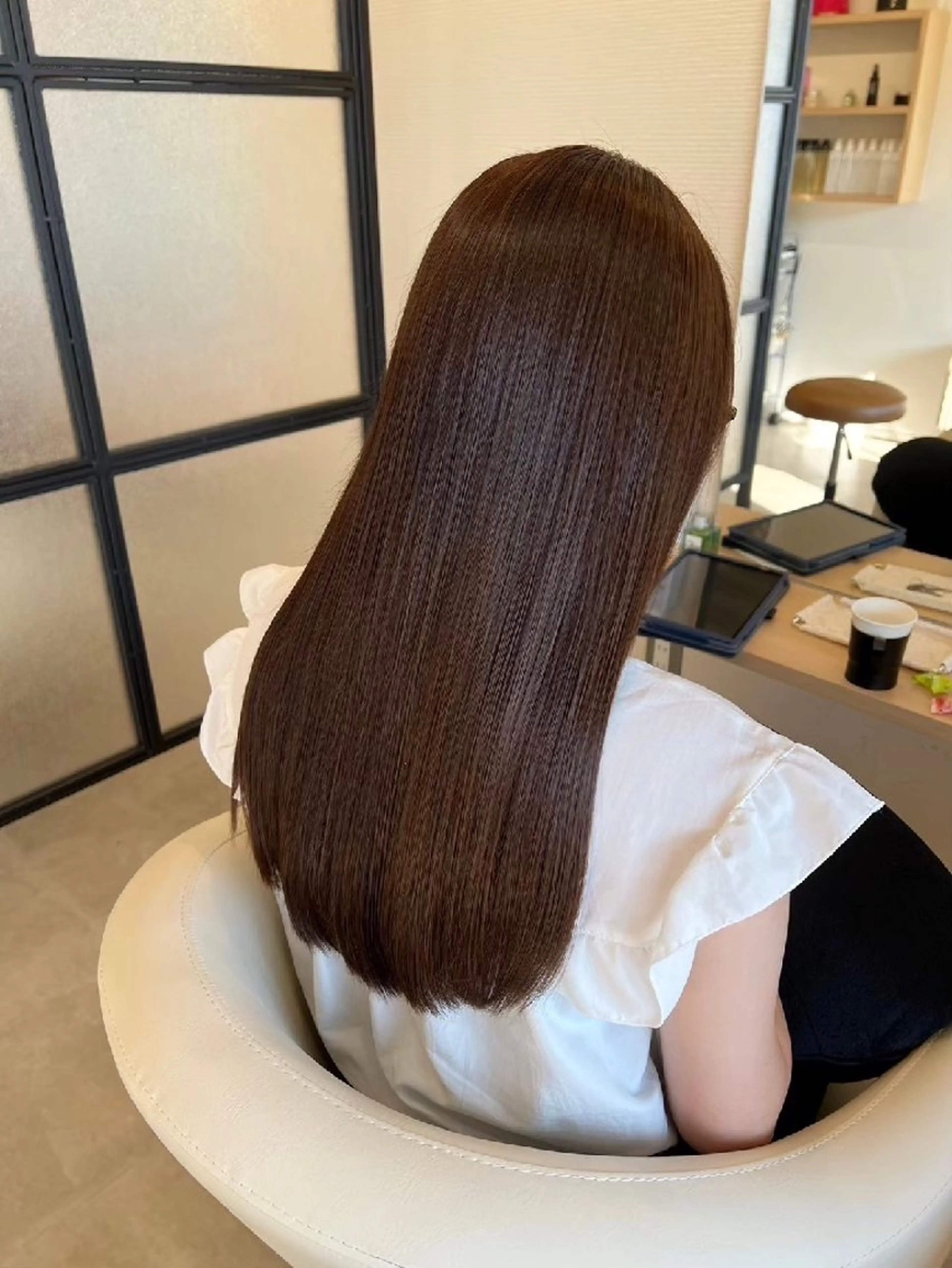 セミロング 髪質改善アール 南森店所属・髪質改善専門店ar 南森町店のヘアスタイル