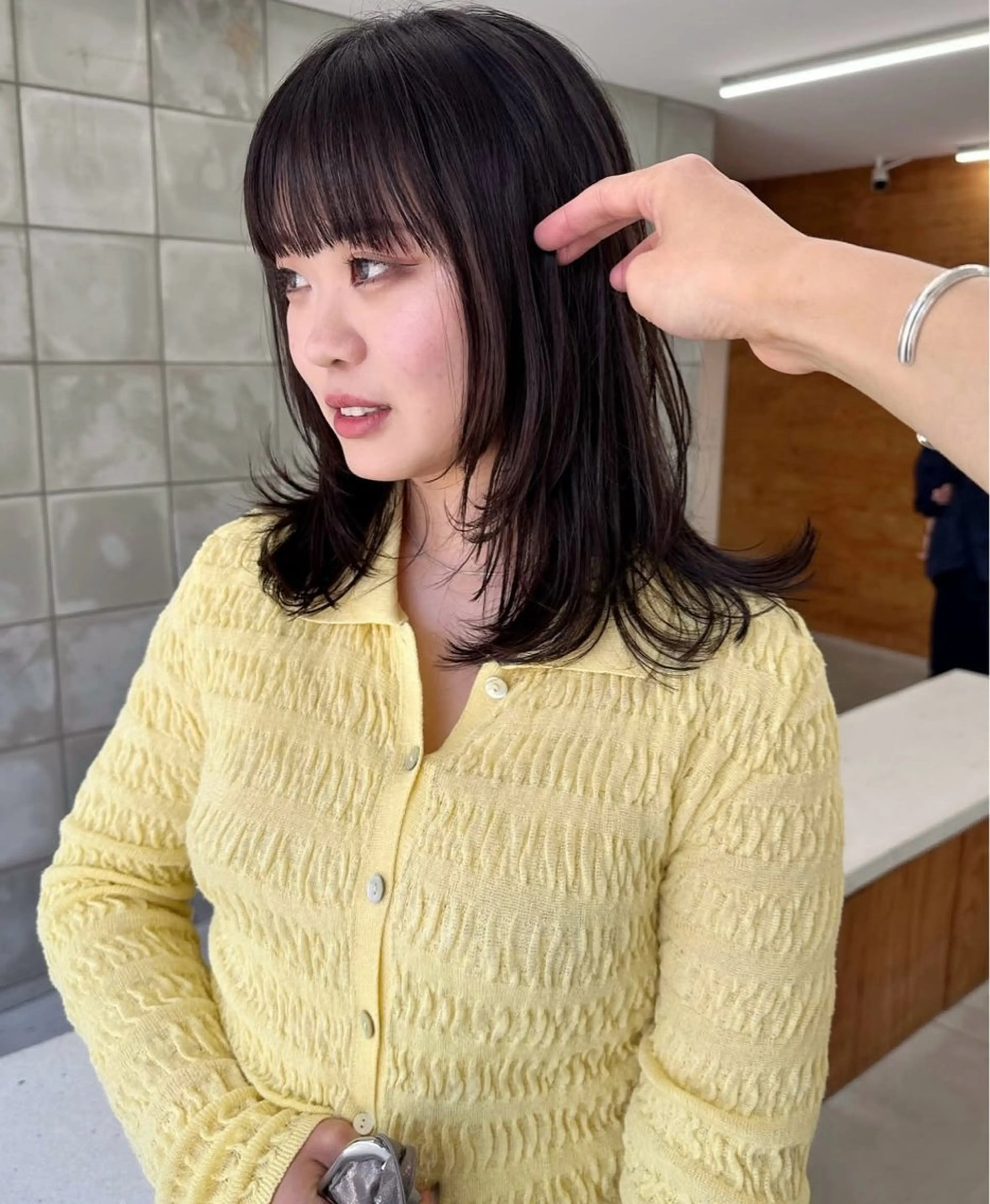 【2回目クーポン】カット+髪質改善コスメストレートの写真