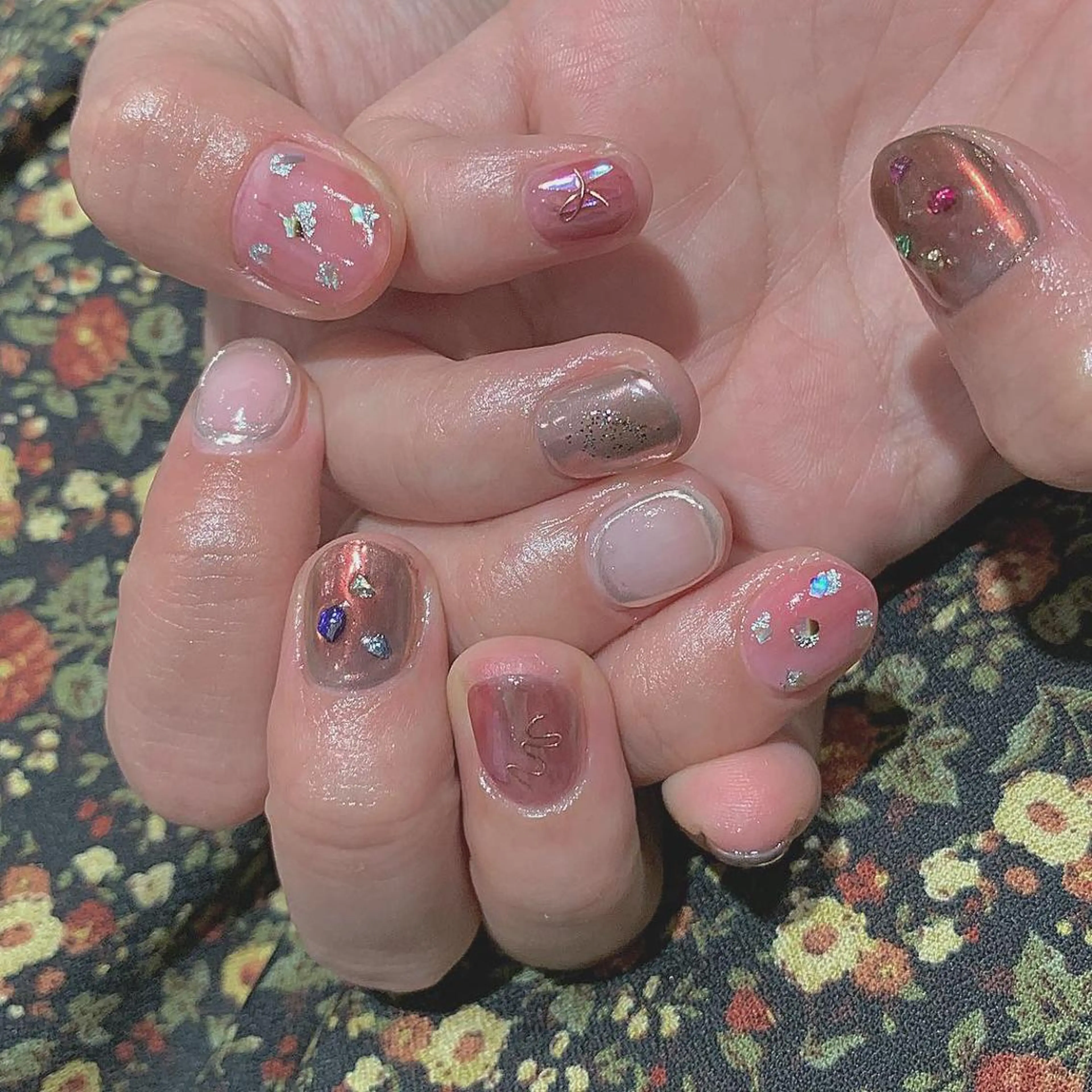 ネイル ミラーネイル ニュアンスネイル ハンドネイル NUI所属・asa 【nui】のその他イメージ