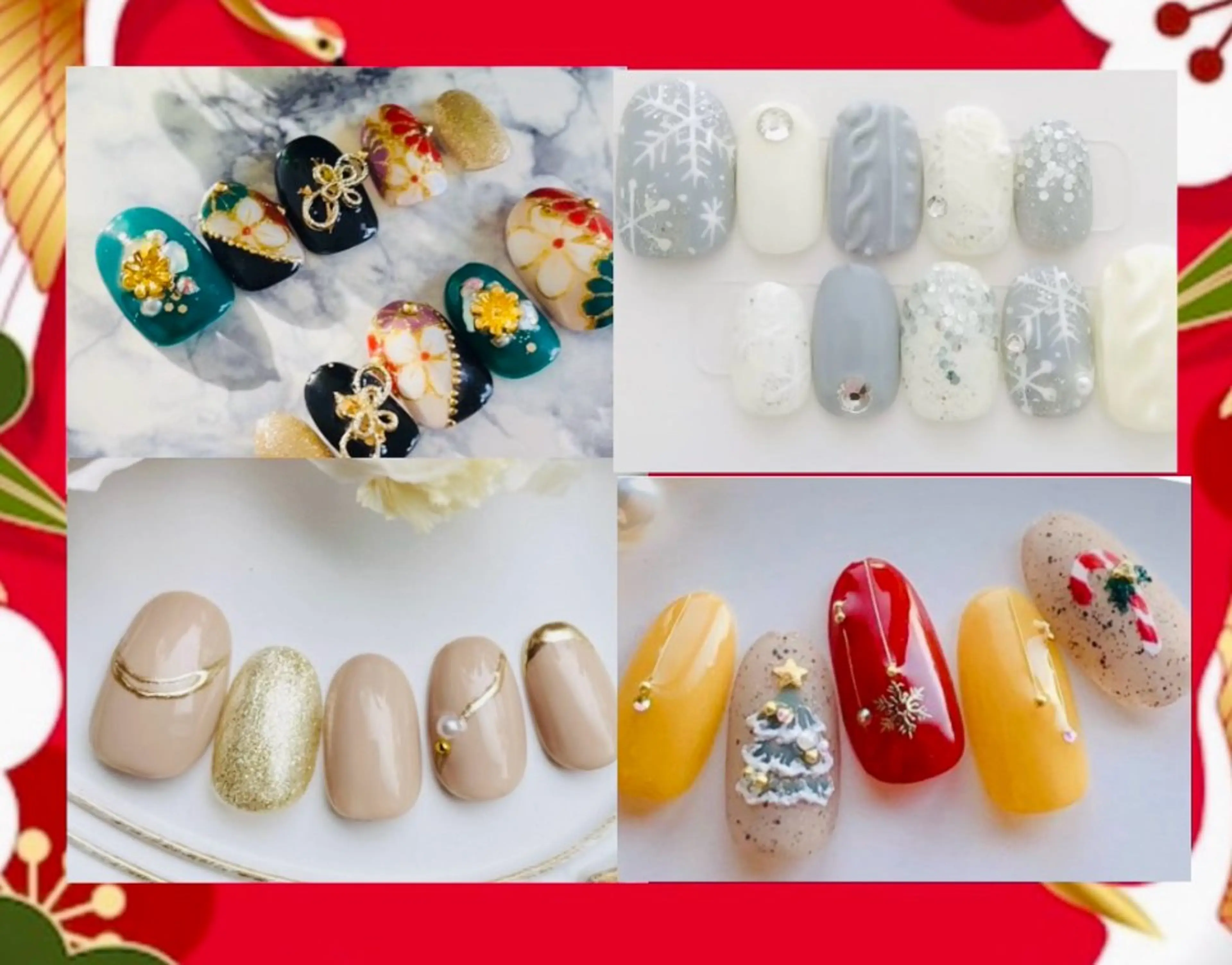 ネイル アートネイル 成人式 ジェルネイル パラジェル シンプルネイル LUCIA(ルシア）所属・LUCIA 南柏ネイルサロンのネイルデザイン