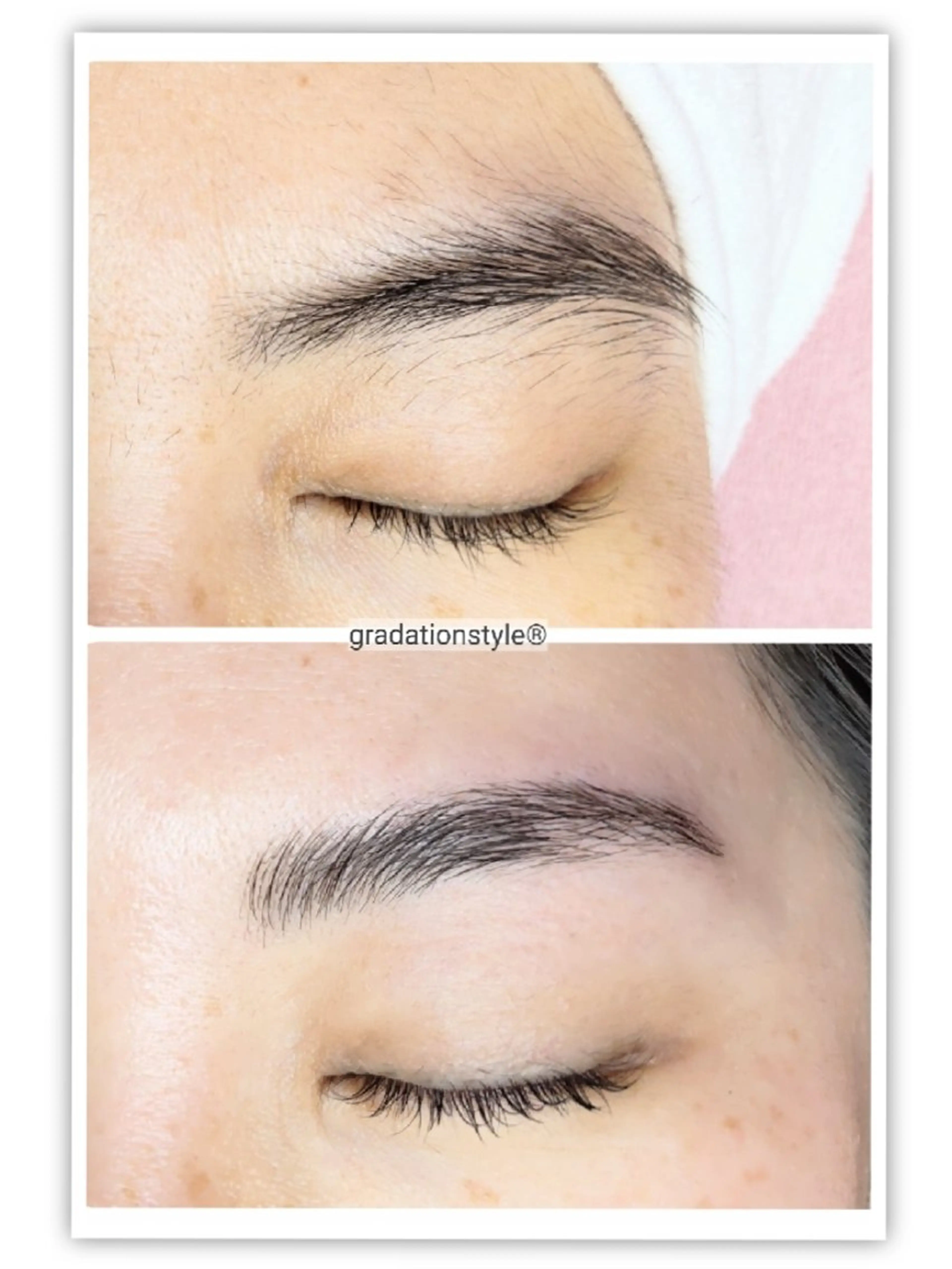 💭デザインラッシュリフト＋アイブロウWAX🍯＋眉カット＋全顔WAX🫟の写真