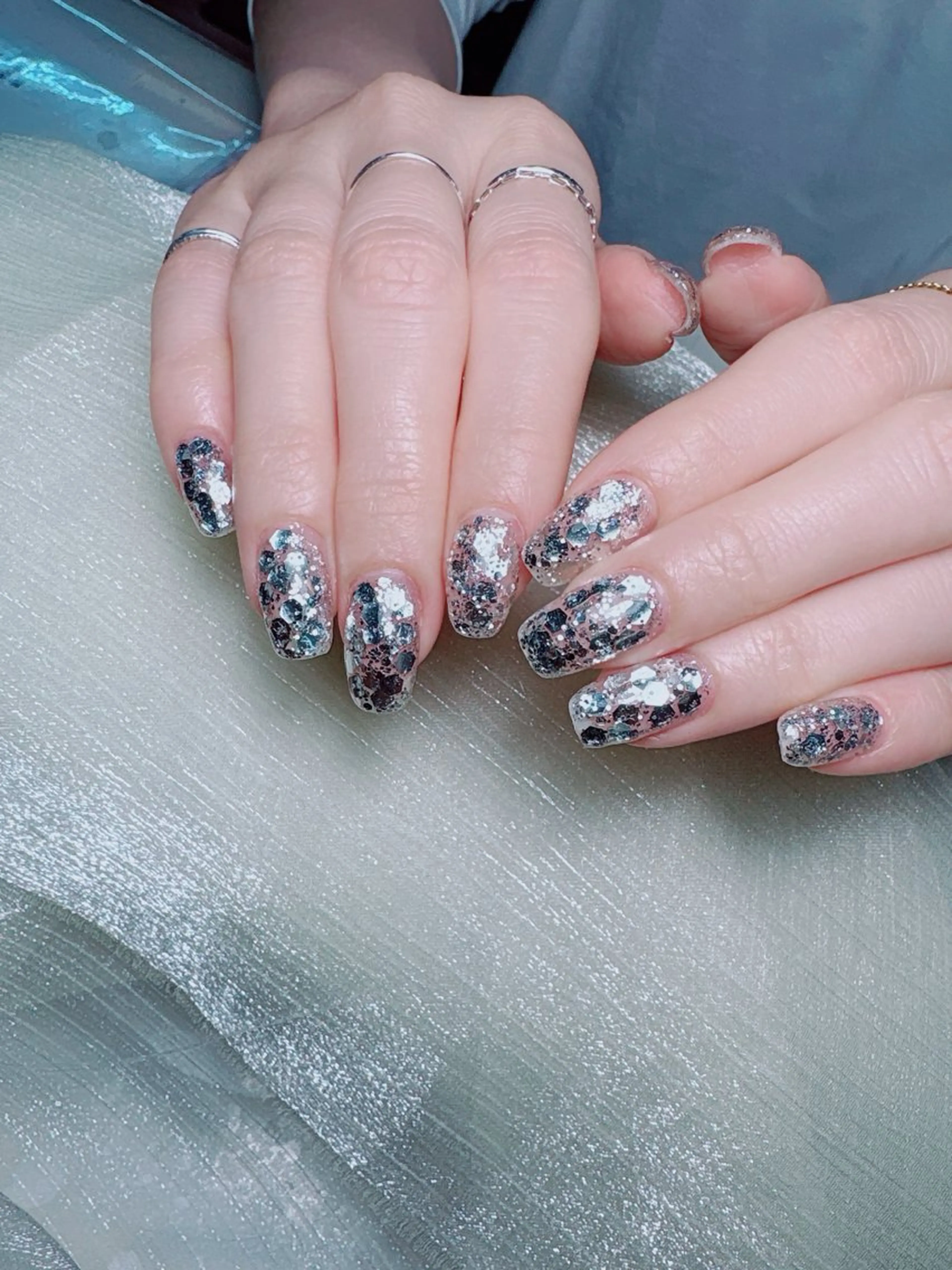 ネイル ハンドネイル Yuxi Beauty salon 【ユーシィー ビューティ サロン】所属・ユーシーネイルサロン 池田公園店のネイルデザイン