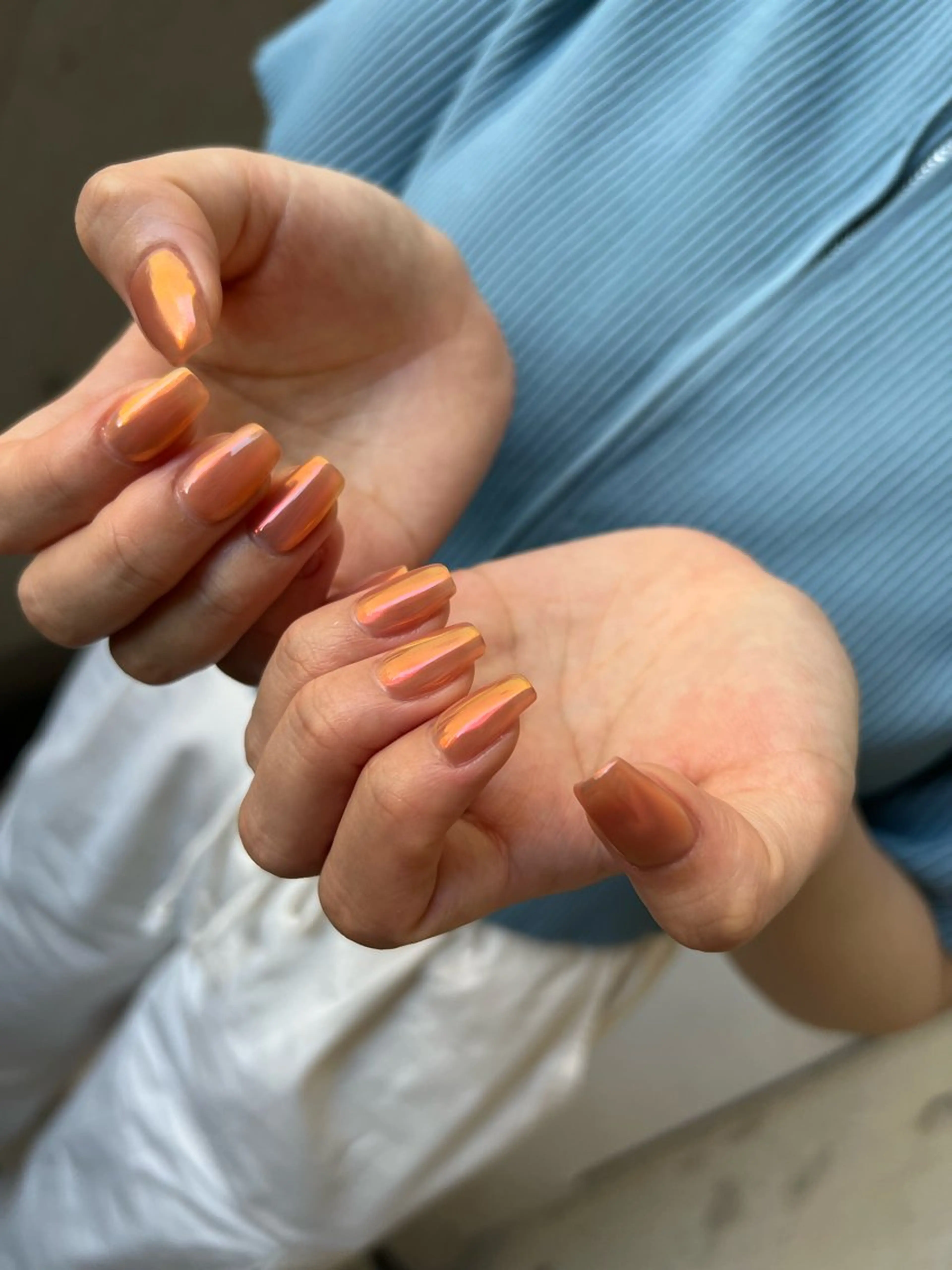 ネイル オーロラネイル 持ち込み ハンドネイル ハンドケア Charme. NOBUKOのネイルデザイン