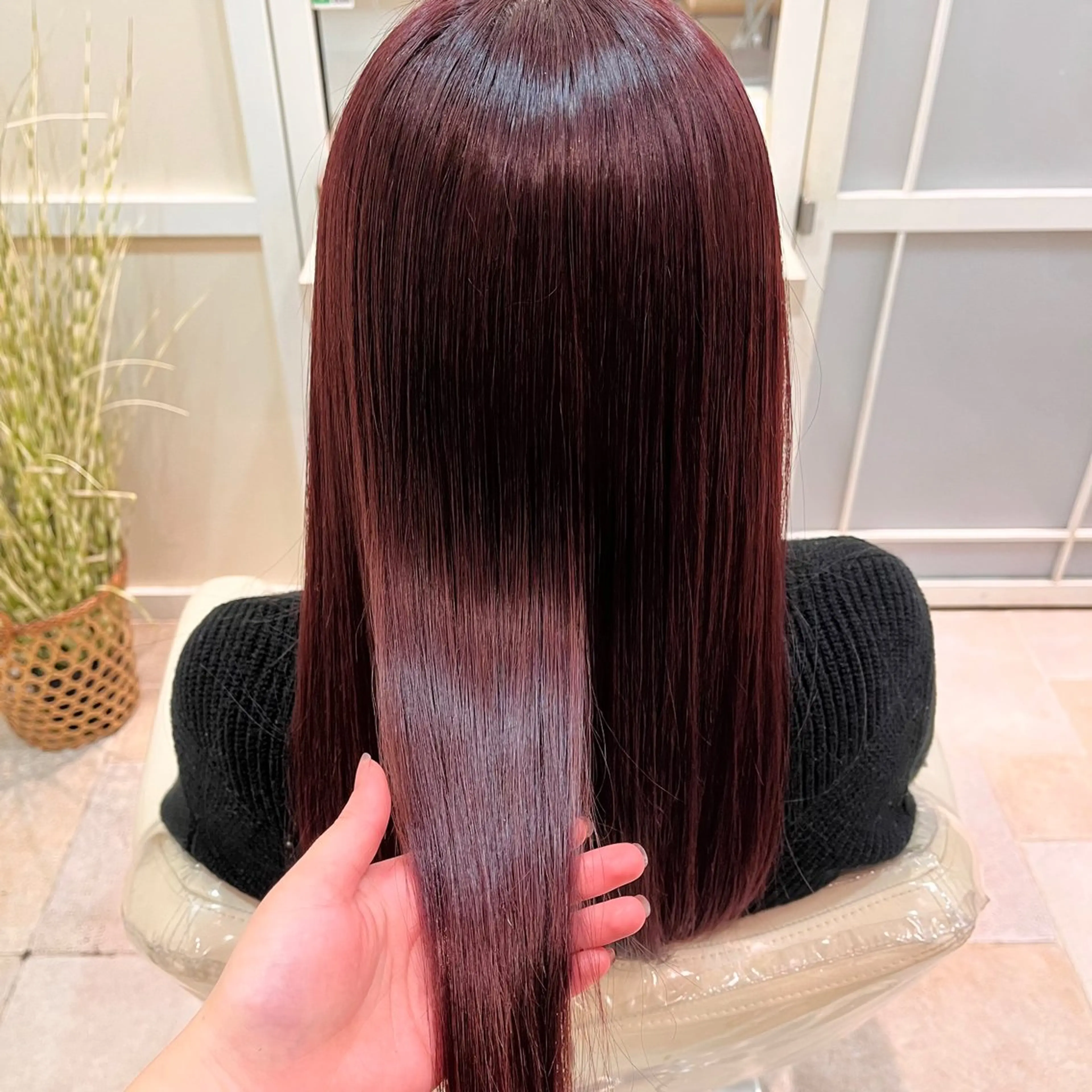 ロング 青木 あいかのヘアスタイル