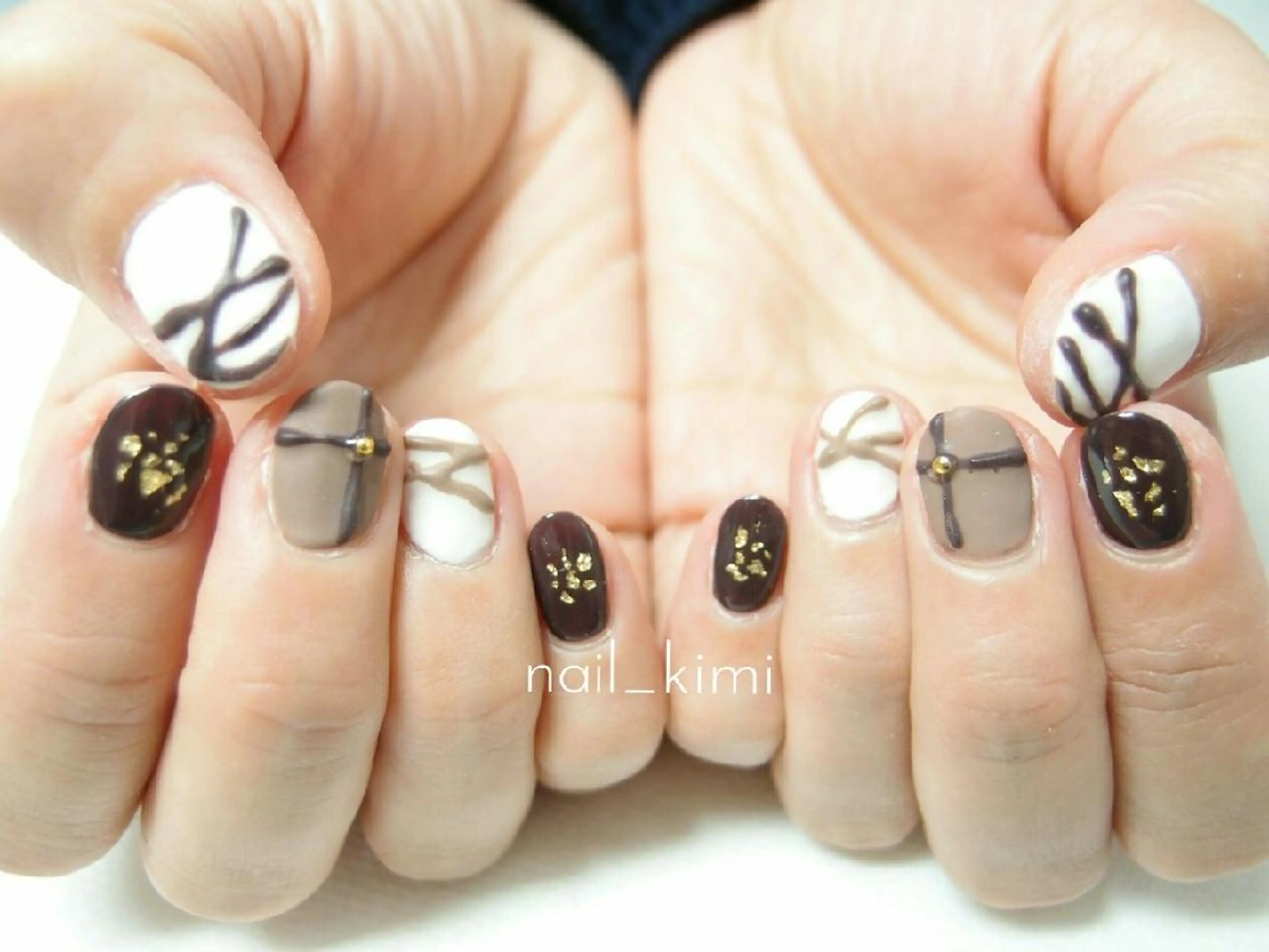 ネイル アートネイル ConneQt所属・ETHOSENSE. kimikaのネイルデザイン