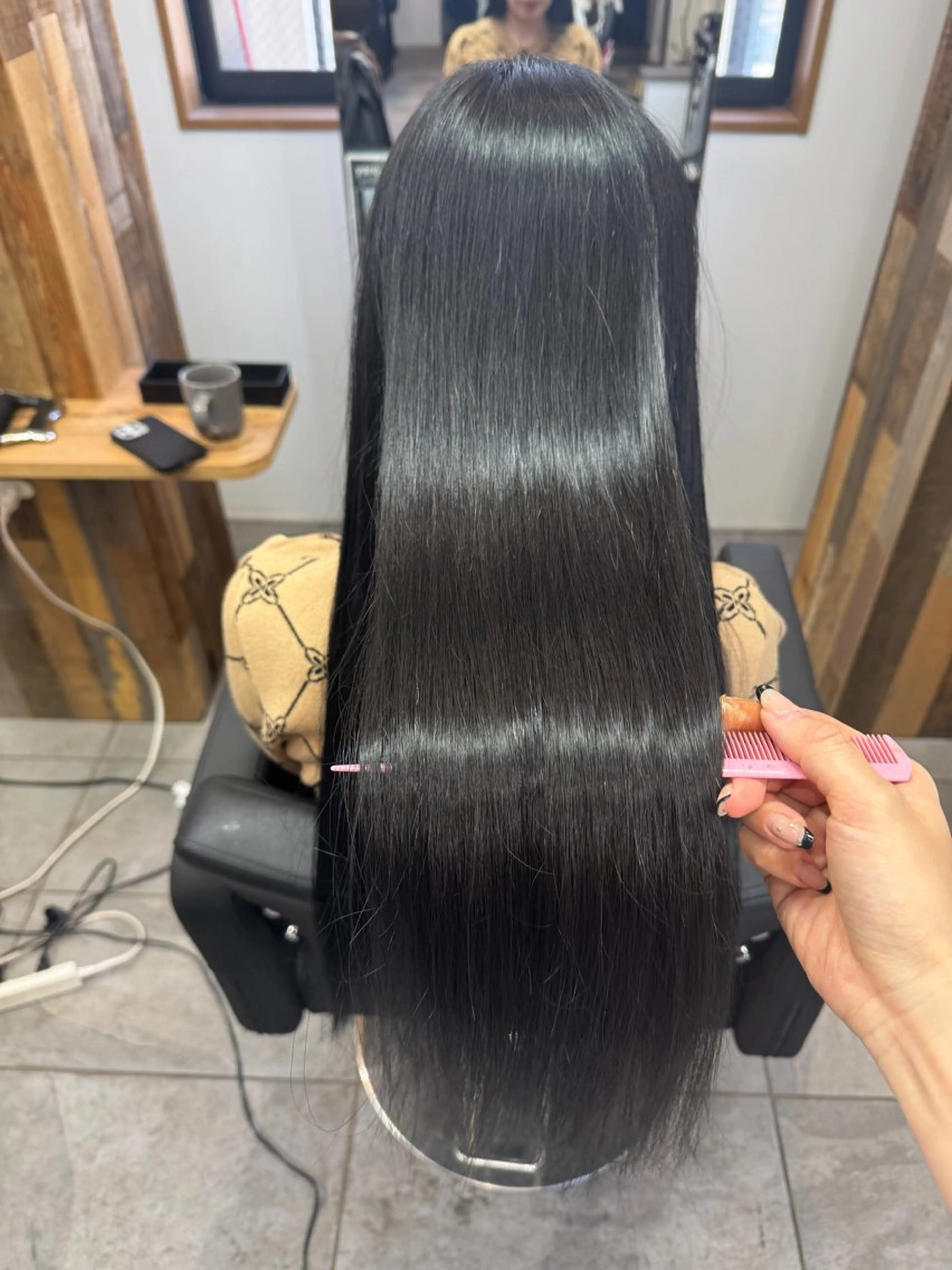 ロング カラー トリートメント ヘアカラー トリートメント 宮嶋 蓮のヘアスタイル