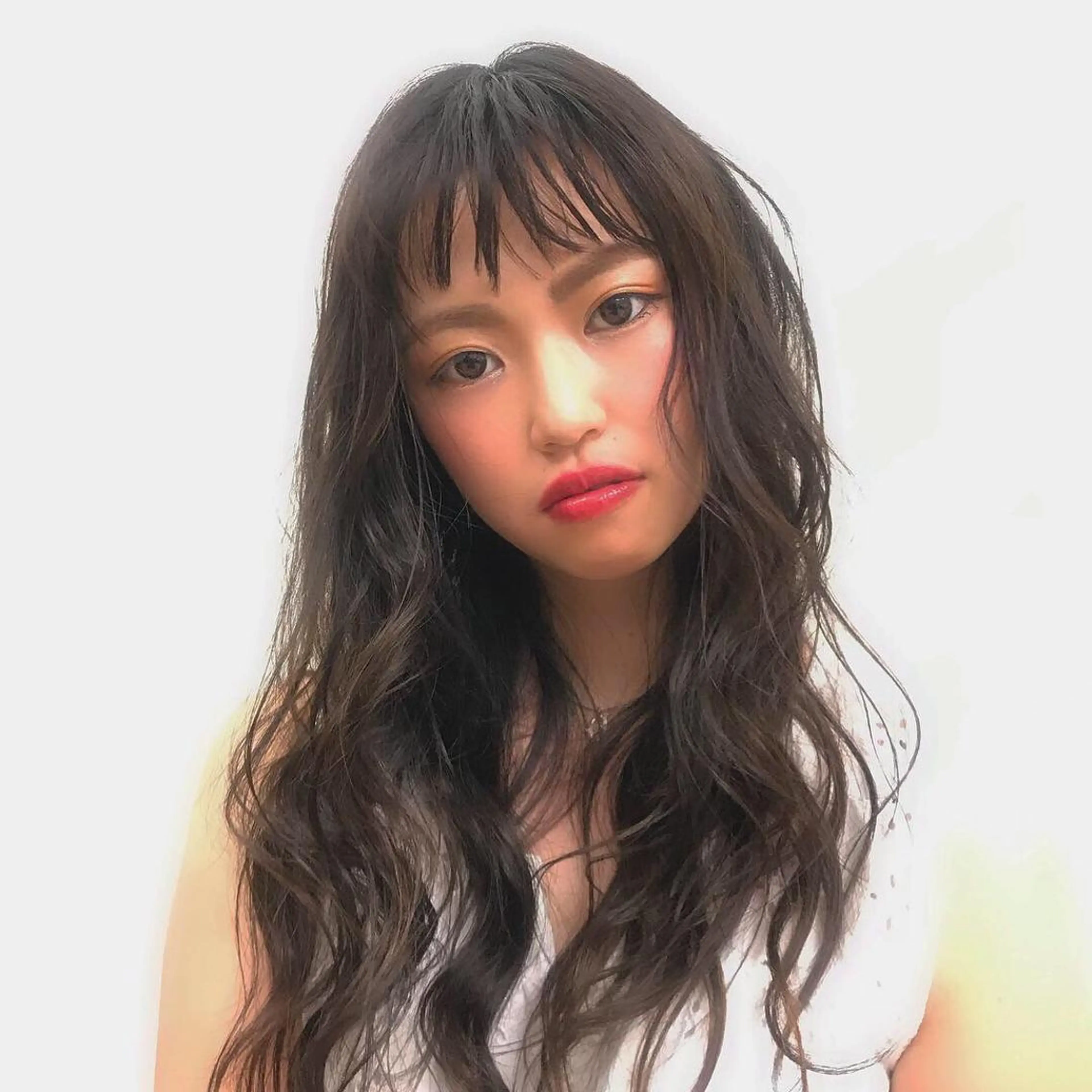 ロング カラー カット ヘアカラー HBLディプロマ所有 AZUSAのマツエク・マツパデザイン