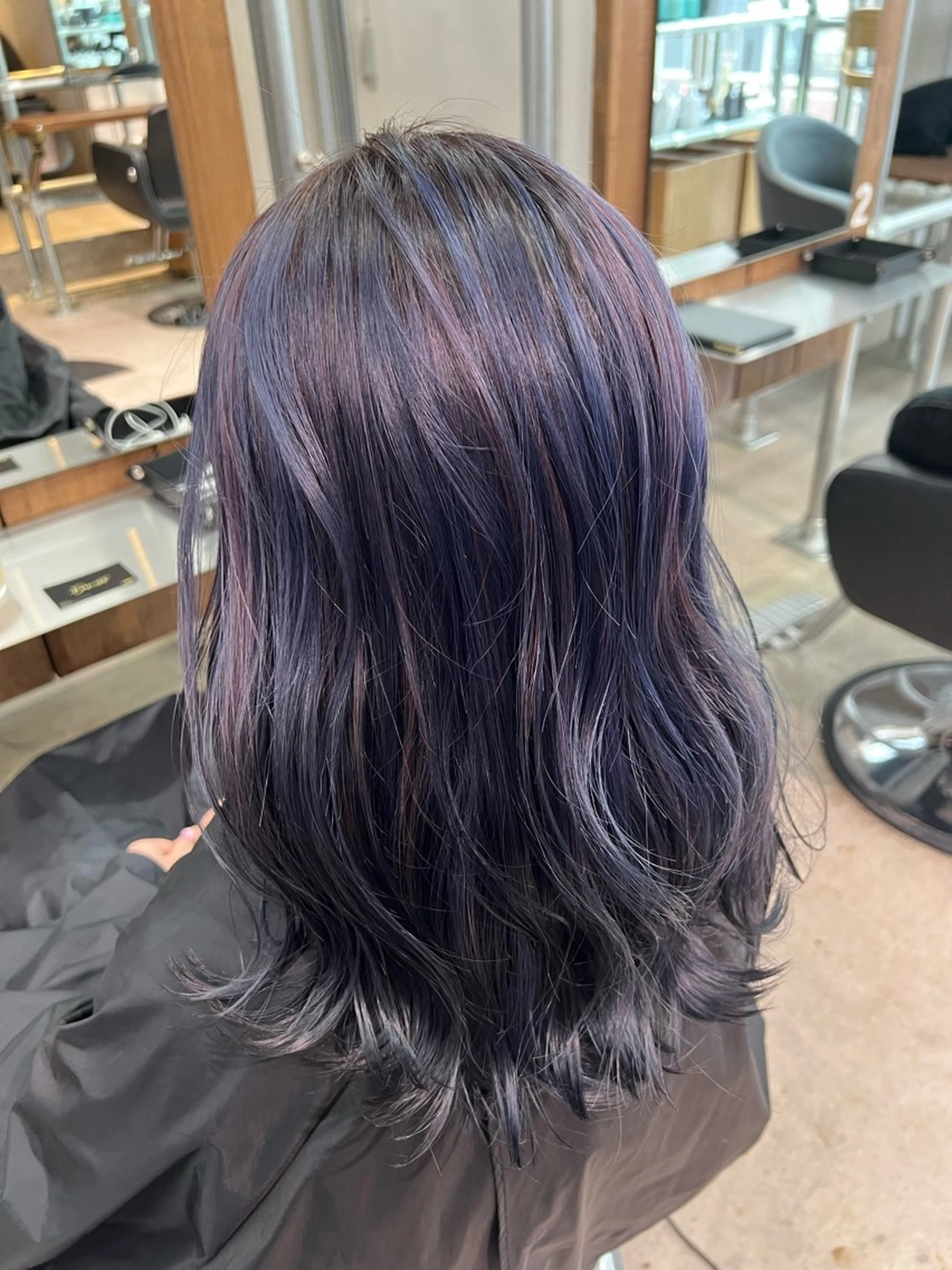 カラー 透明感カラー/レイヤ ーhinata.のヘアスタイル