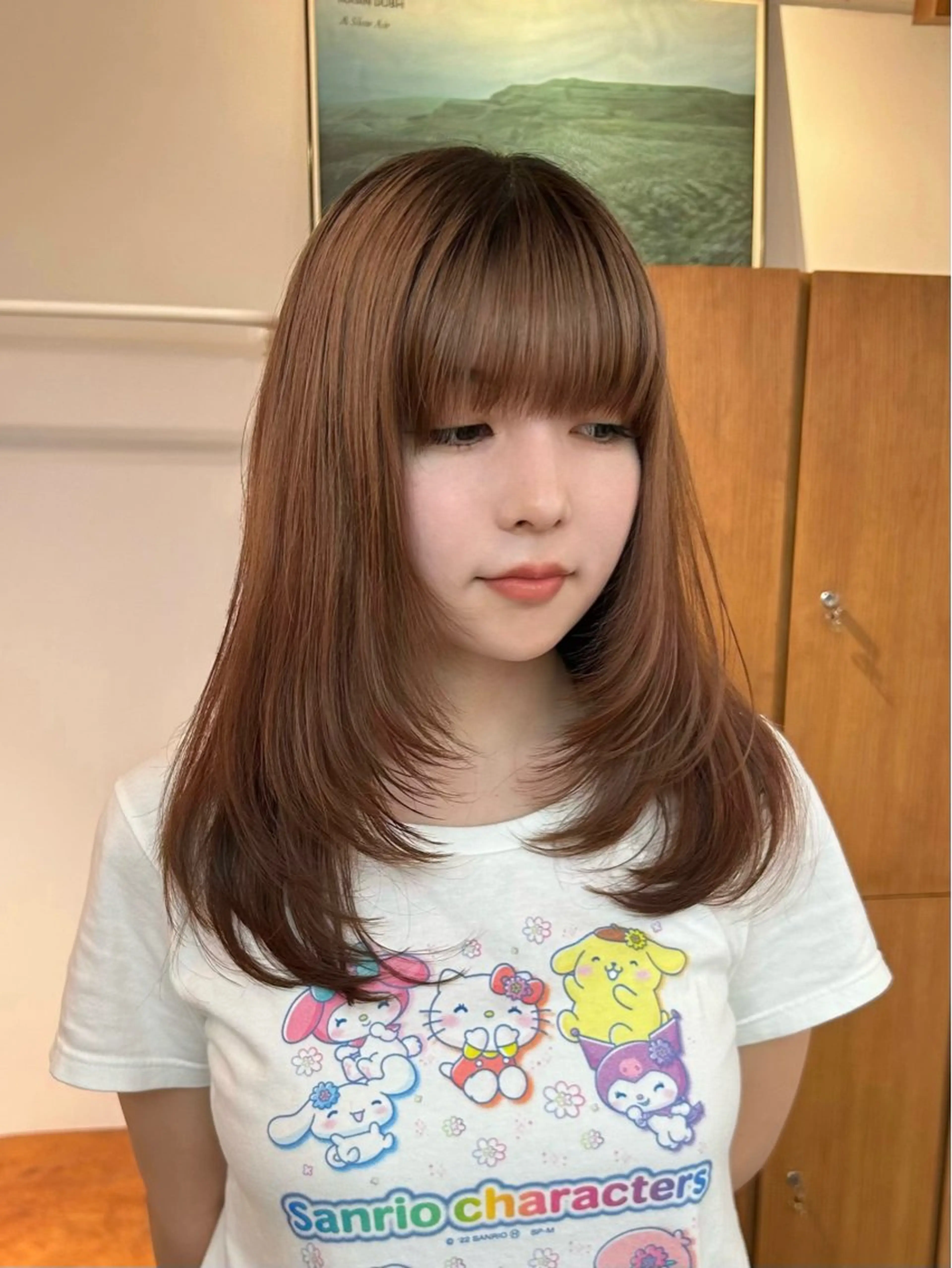 セミロング ENIEN MAKE'S 立川所属・綾/ベージュカラー /パーマ🩰のヘアスタイル