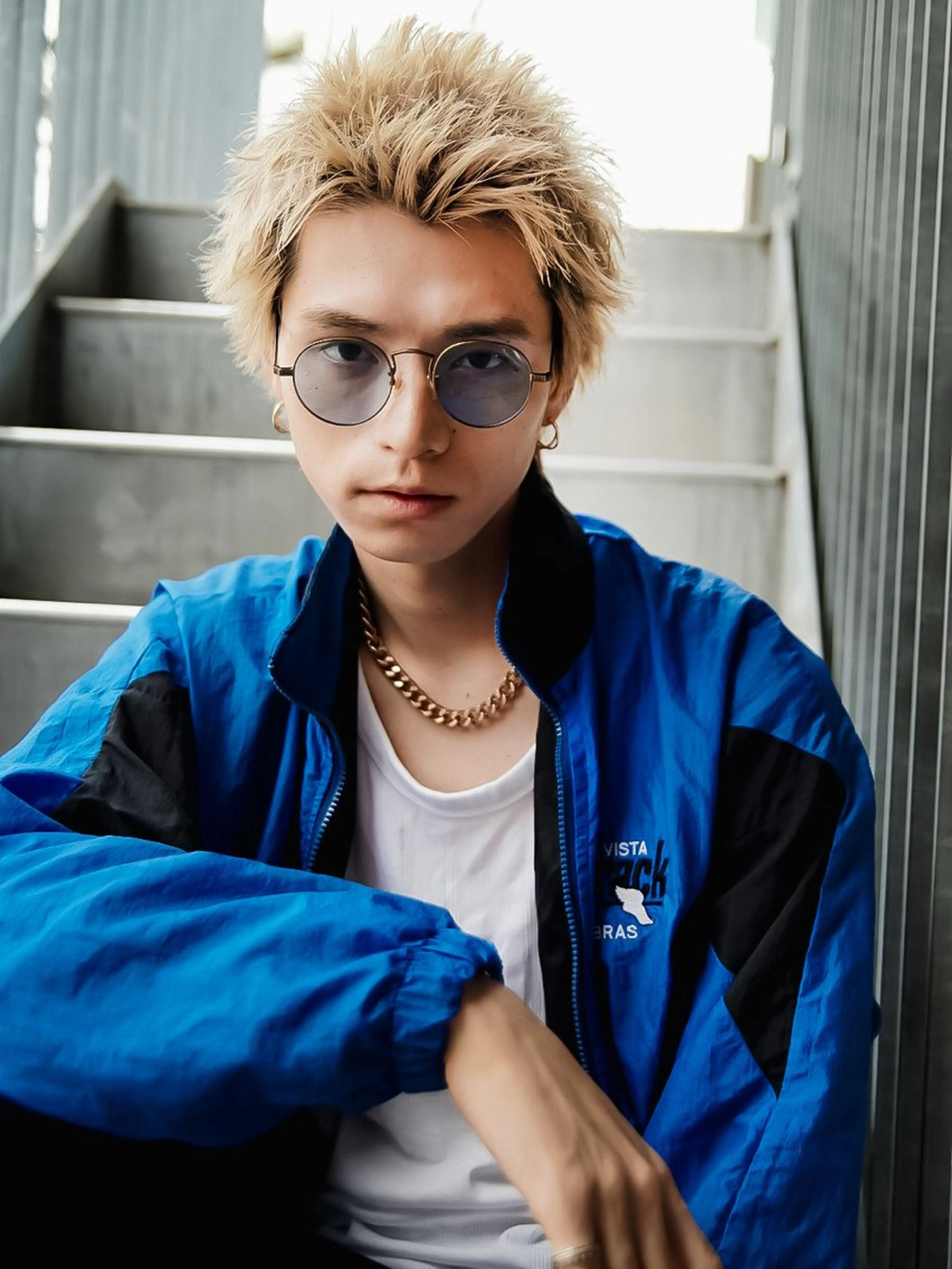 ショート カラー メンズ カット ヘッドスパ 森川 力のヘアスタイル