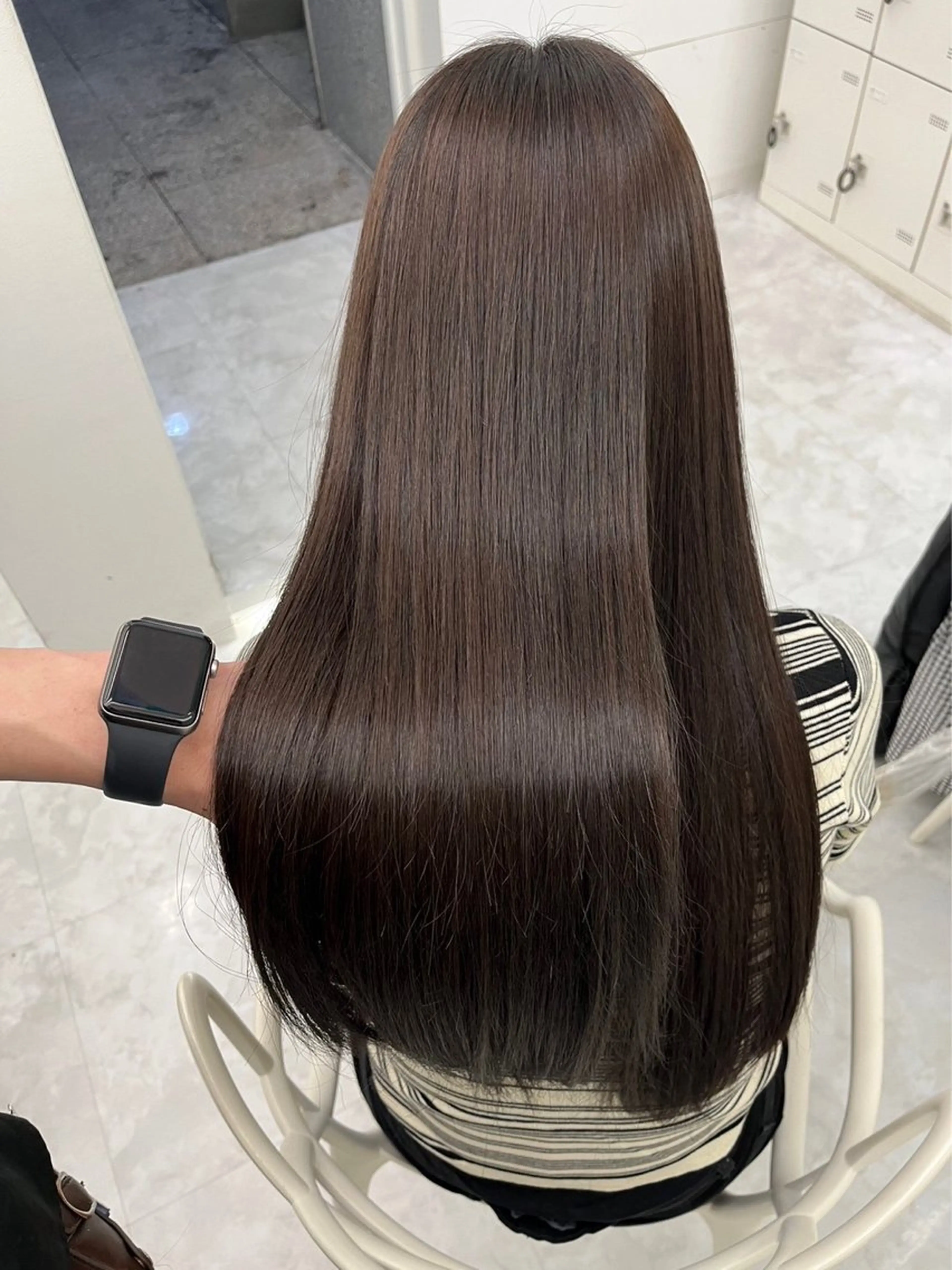 ロング カラー ブラウンカラー 垢抜けハイトーン☀／ 笑顔の美容師／しゅんのヘアスタイル