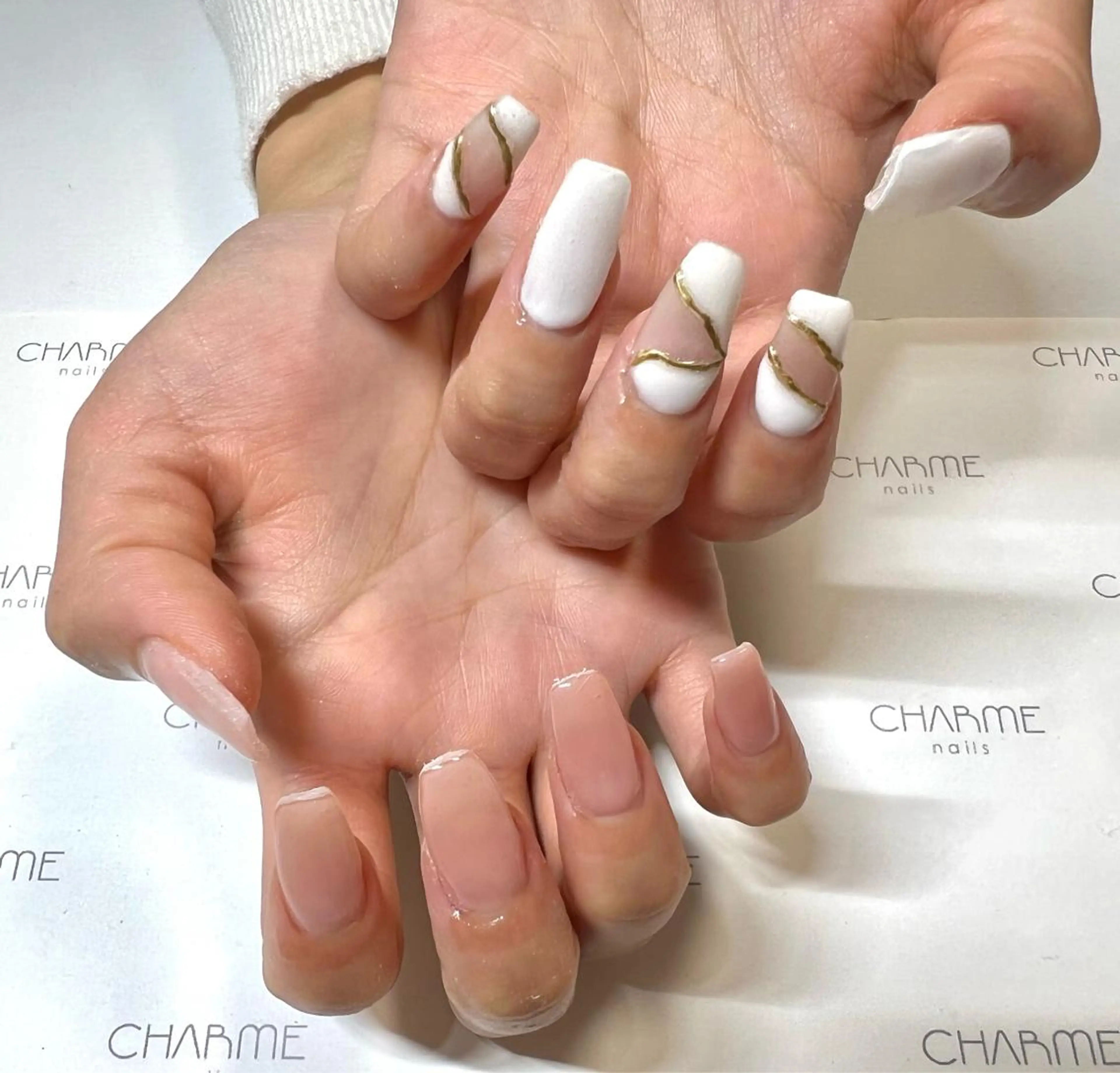 ネイル CHARME 🤎〔RINA〕のネイルデザイン