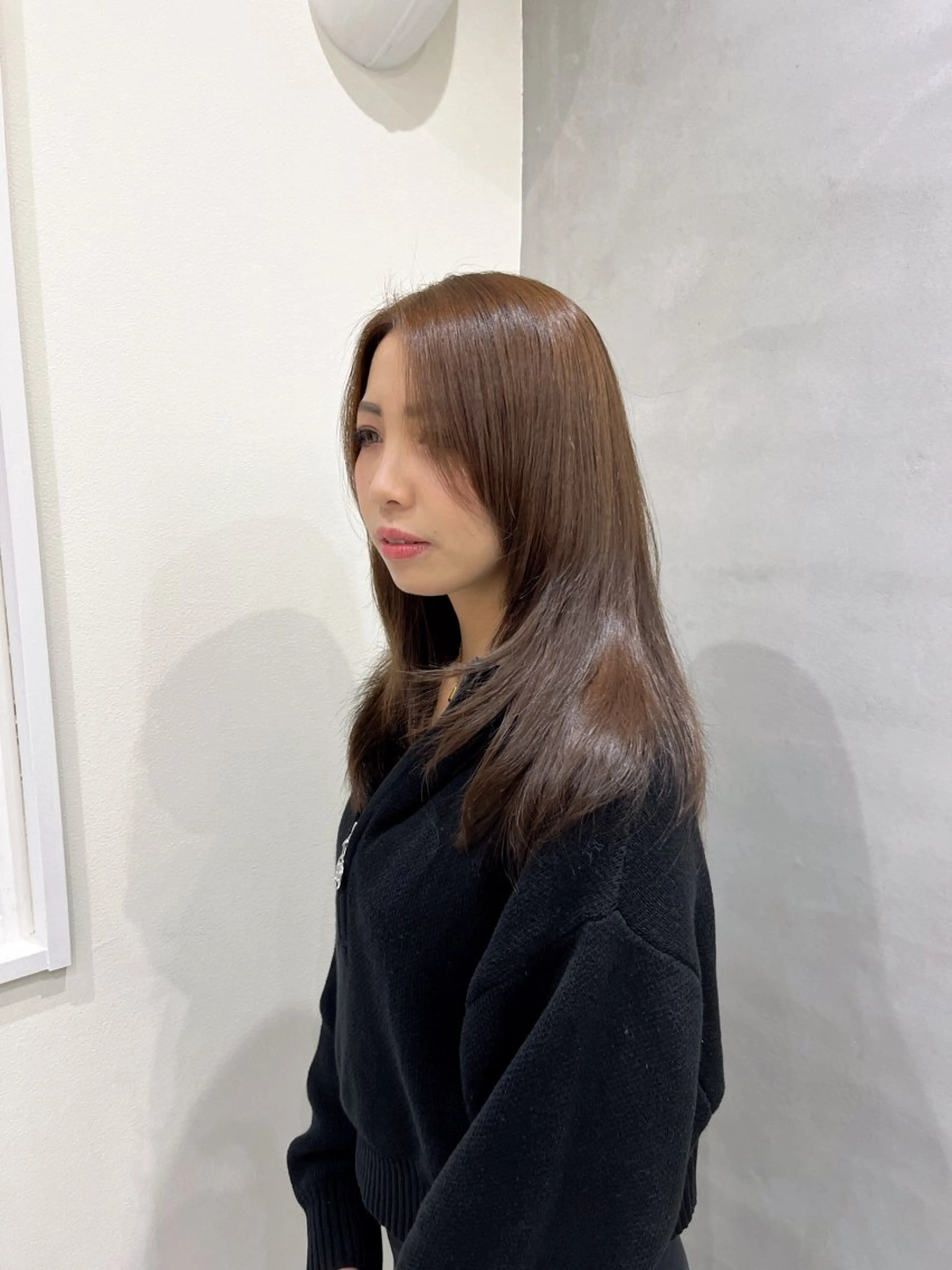 セミロング 優月/カラー特化 西宮/夙川のヘアスタイル