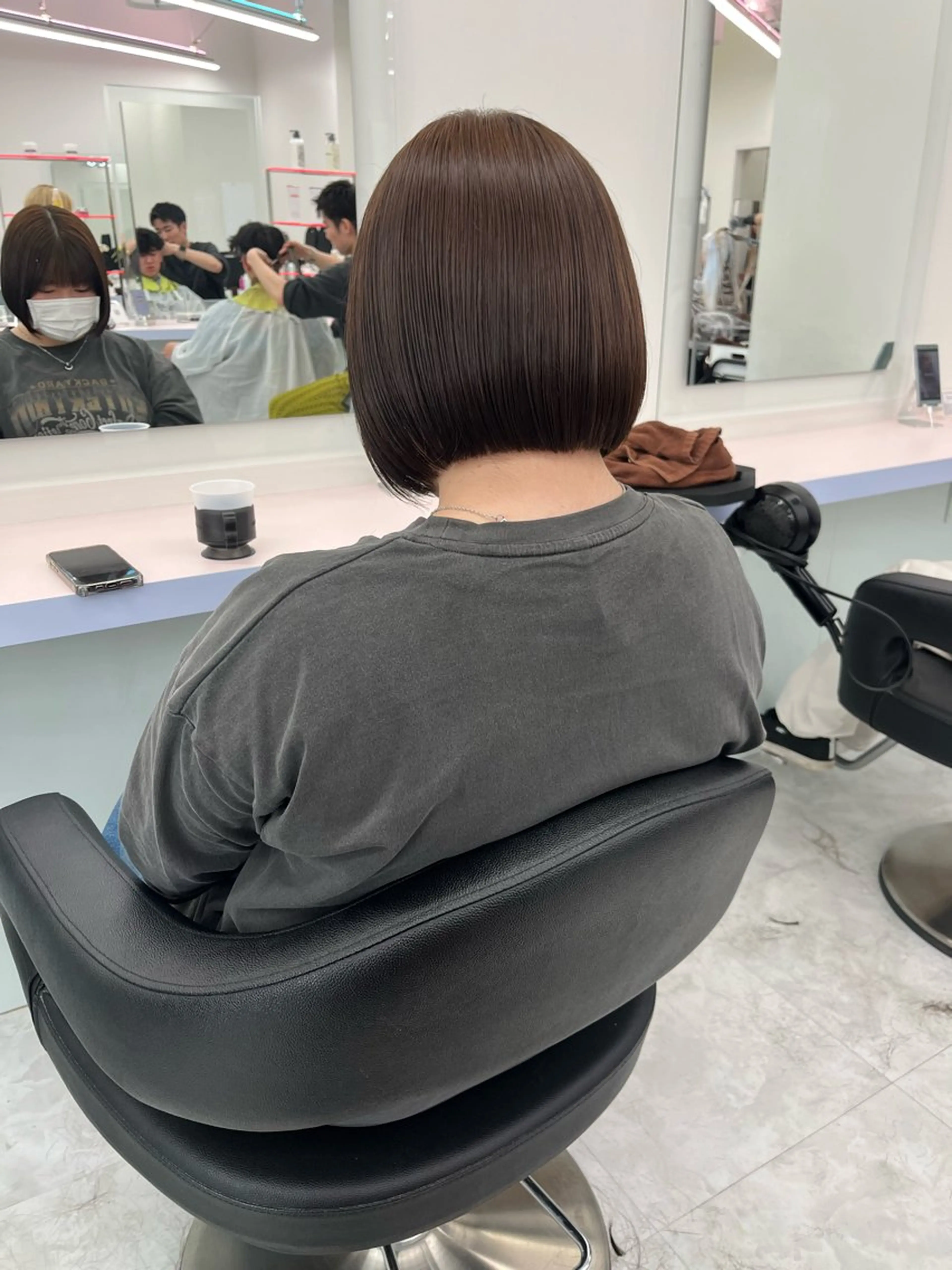 ショート カラー ブリーチボブNo.1 🥇/KOHEIのヘアスタイル