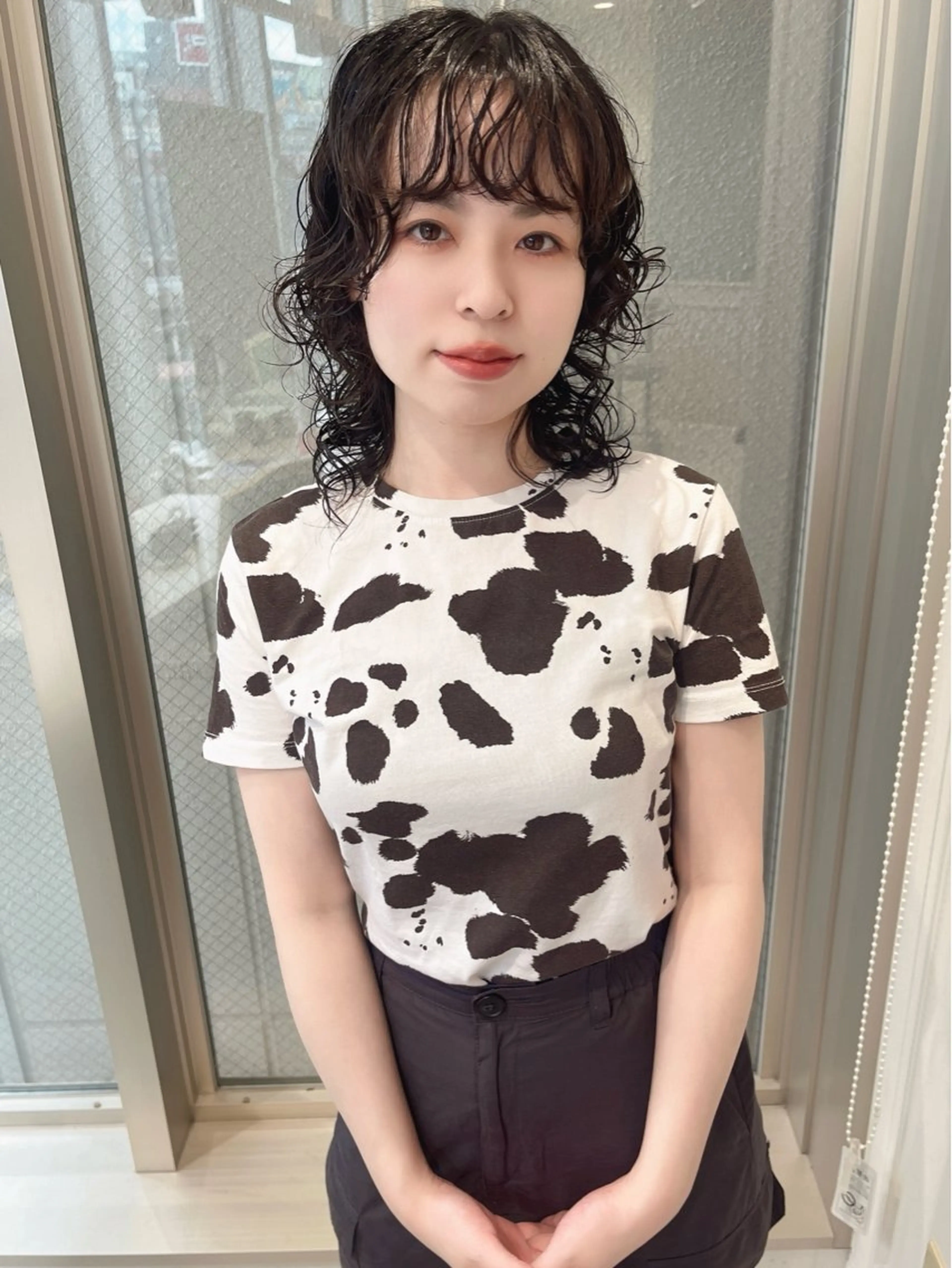 パーマ メンズ/レディース 下村 伯のヘアスタイル