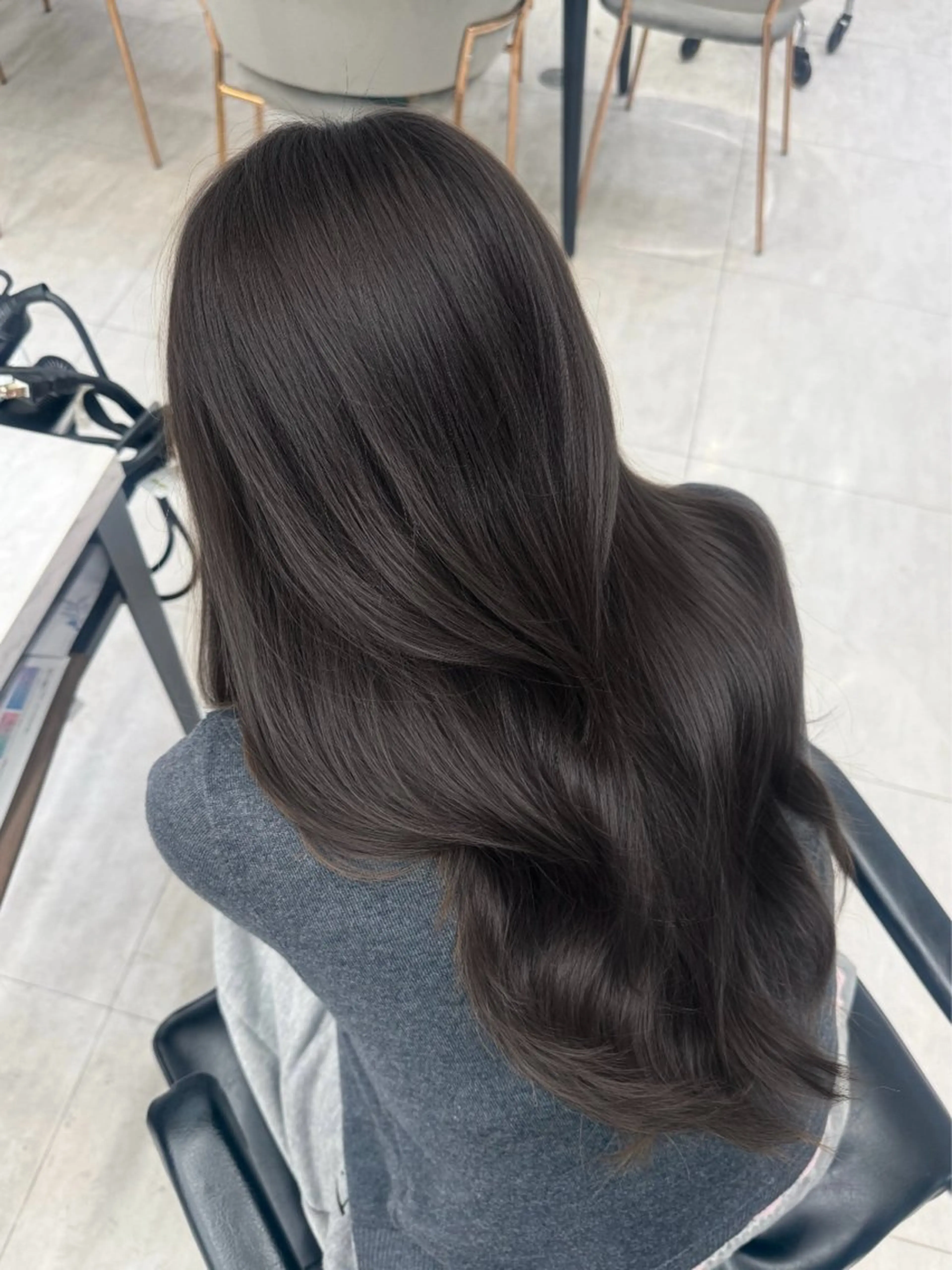 ロング ヘアカラー ⠀韓国スタイル/ ami🇰🇷🤍のヘアスタイル