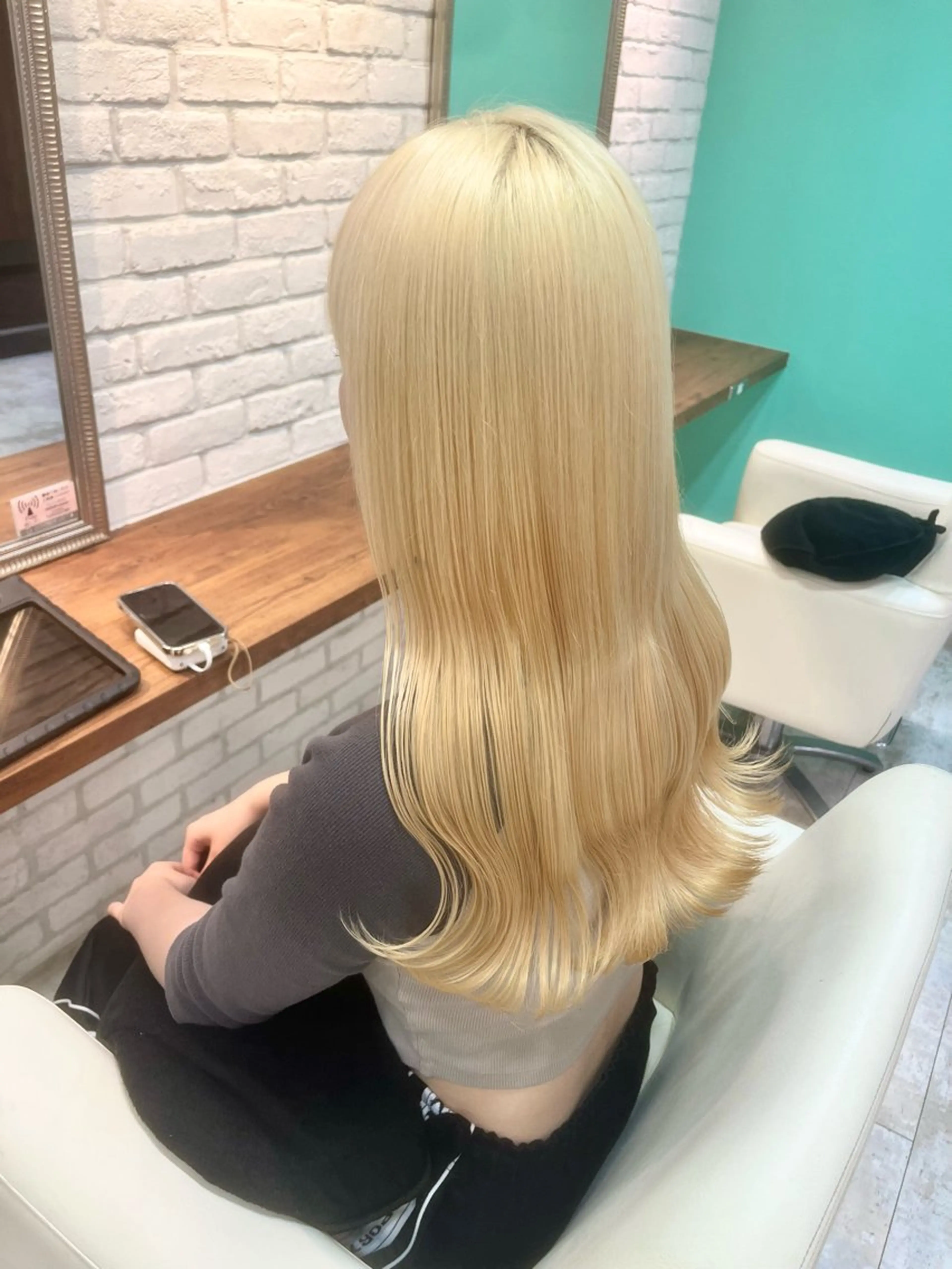 ロング カラー ヘアアレンジ ブリーチなし/ レイヤー🌿runaのヘアスタイル