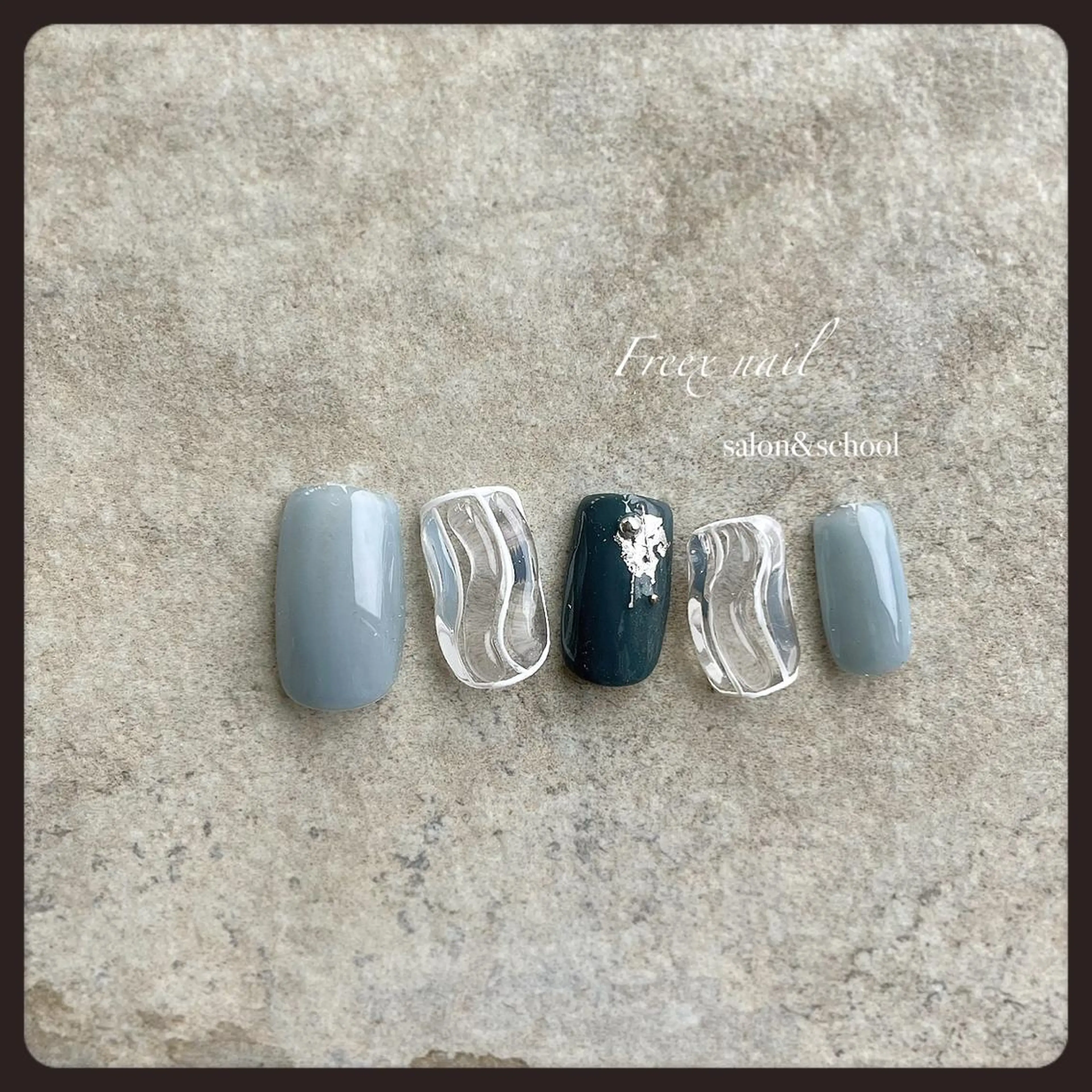 ネイル クリアネイル ハンドネイル ハンドケア Freex nail所属・freex nail /ニュアンス/個性派のネイルデザイン