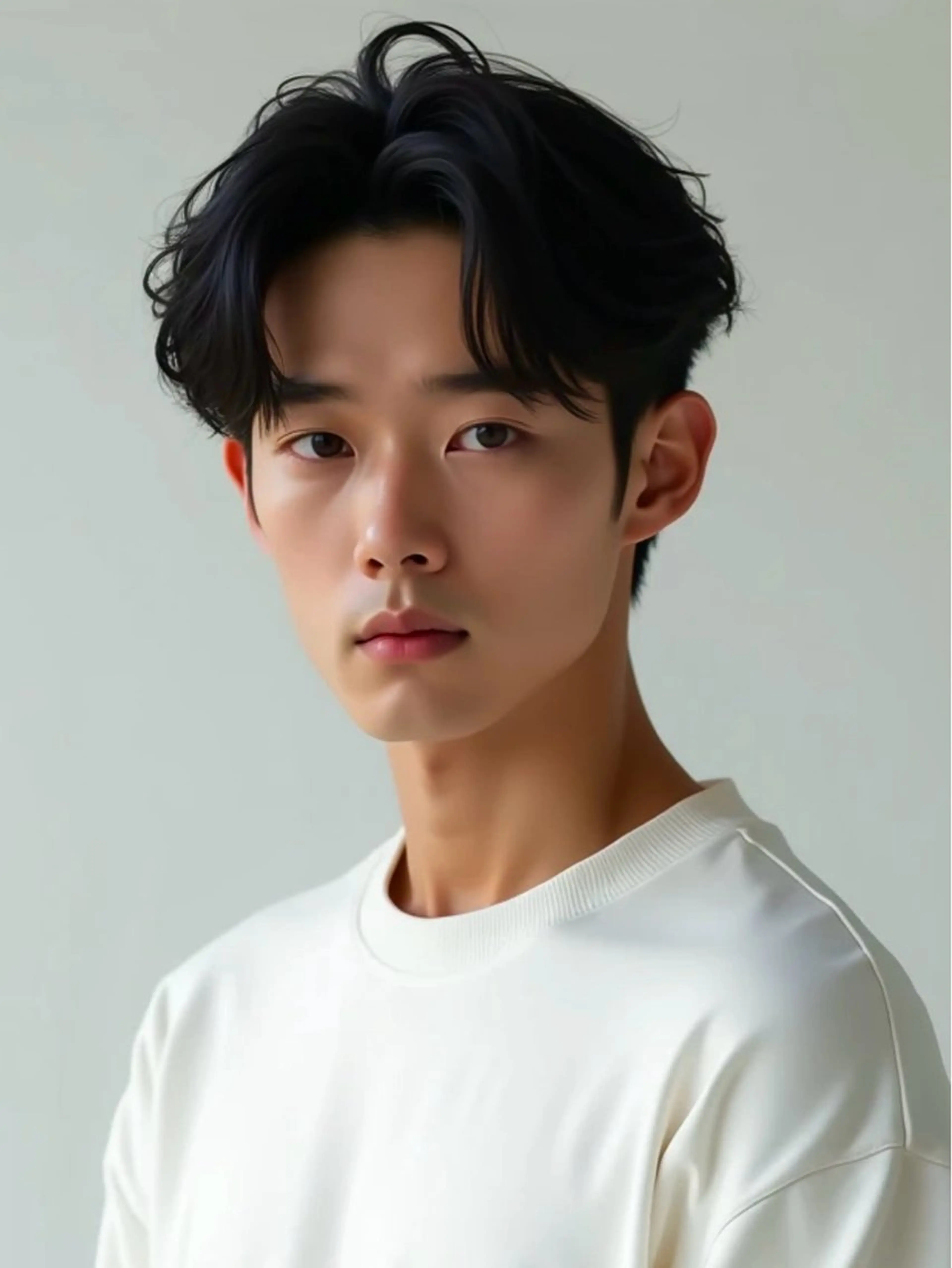 ショート カラー パーマ メンズ メンズパーマ ツーブロック 黒髪 ショートヘア ニュアンスパーマ カット パーマ 🎸メンズ/パーマ/ ショート🎸工藤達哉のヘアスタイル