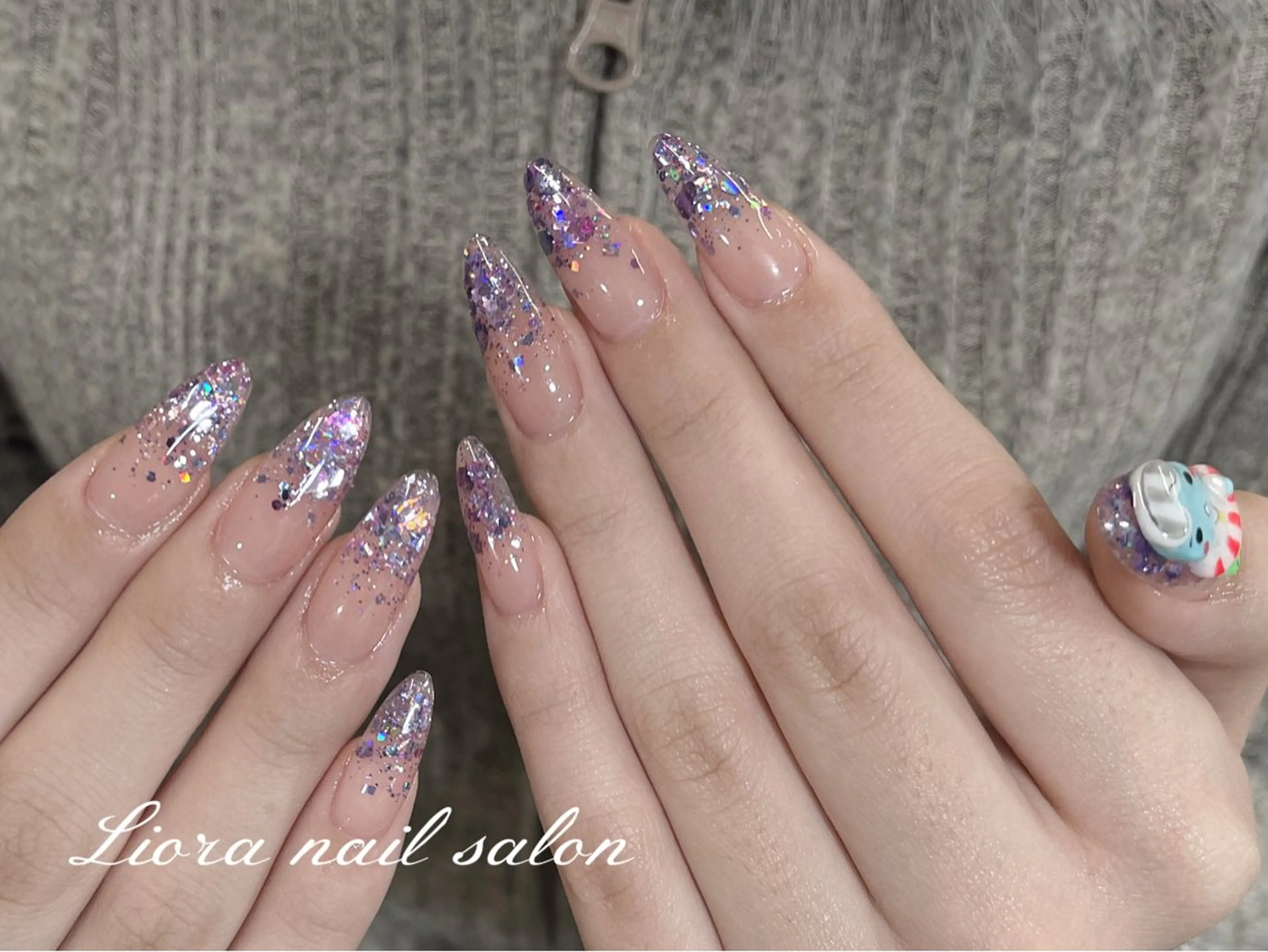 ネイル チークネイル フットネイル フレンチネイル ジェルネイル ガーリー ハンドネイル Liora nail スカルプ専門店のネイルデザイン