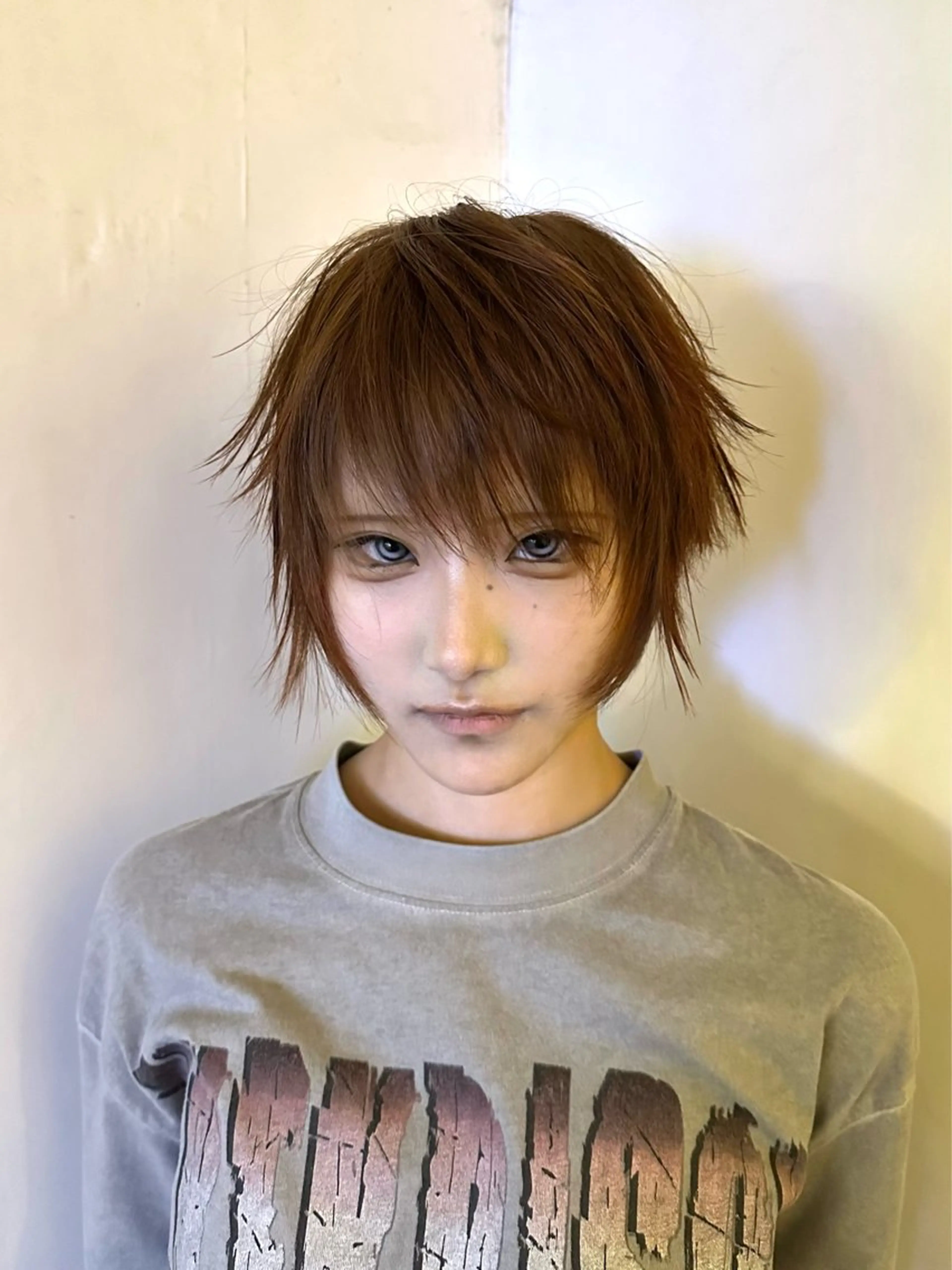 ショート レイヤーカット カット K.e.y所属・mi sakiのヘアスタイル