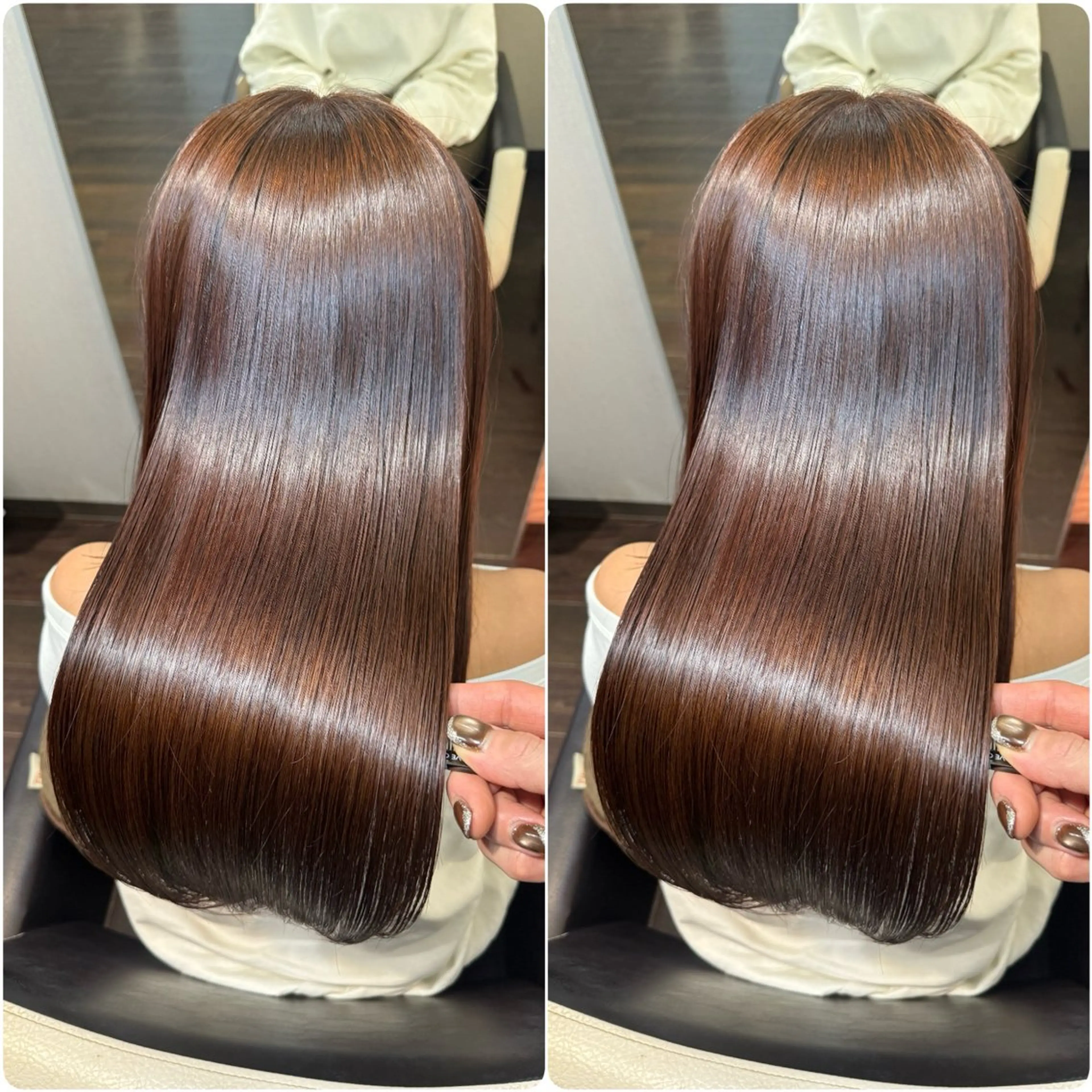 ロング カラー カット ヘアカラー トリートメント ヘッドスパ youres hair 髪質改善トリートメント&ヘッドスパ　新宿EAST所属・🌹ULTOWA🌹 髪質改善/縮毛/店長のヘアスタイル