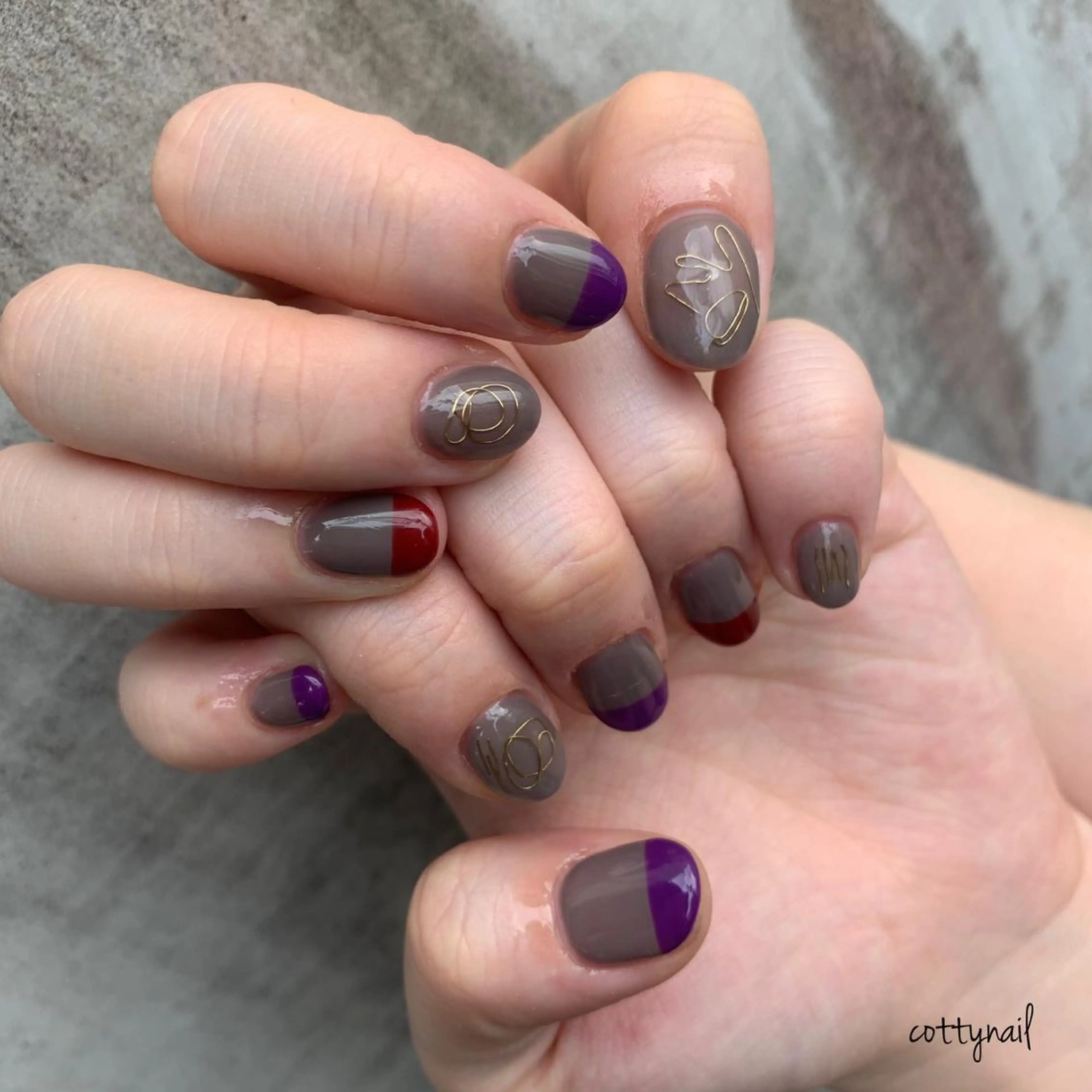 ネイル ジェルネイル ニュアンスネイル cottynail -miki-のその他イメージ