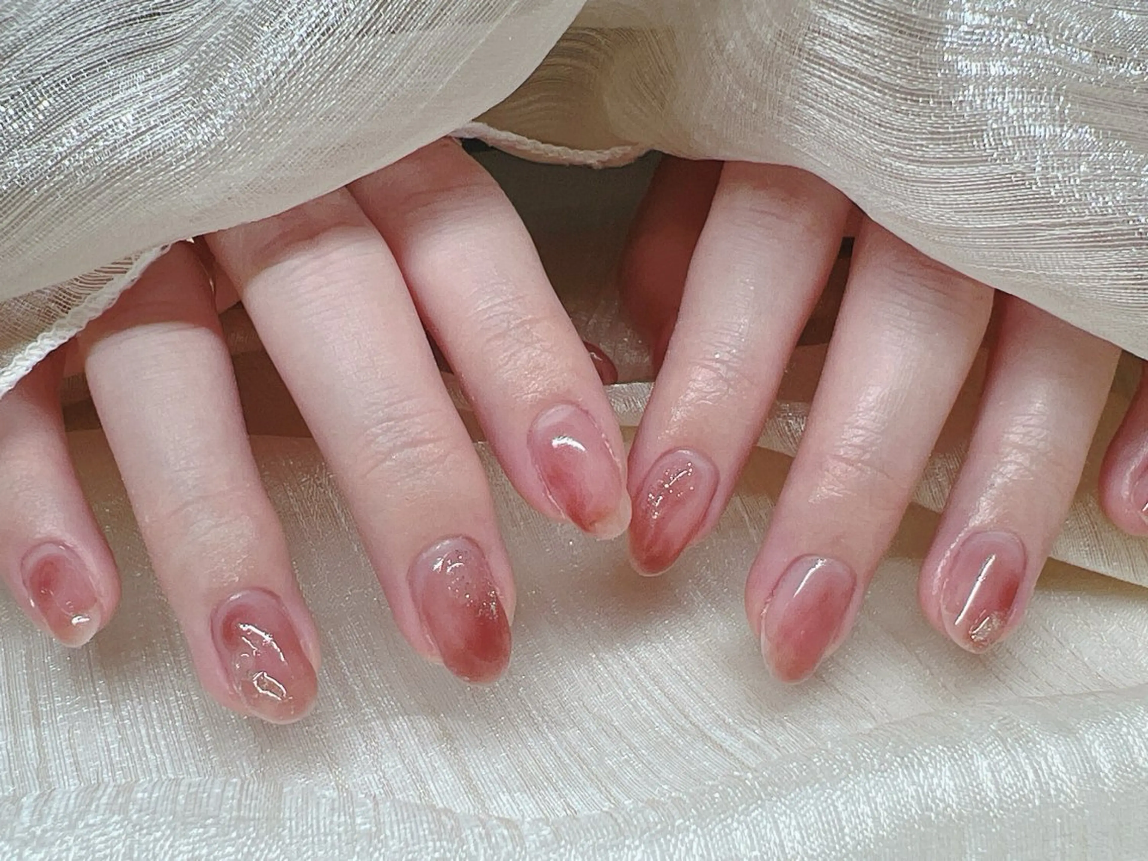 ネイル ハンドネイル (∩_∩)ミモネイル /eyelashのネイルデザイン