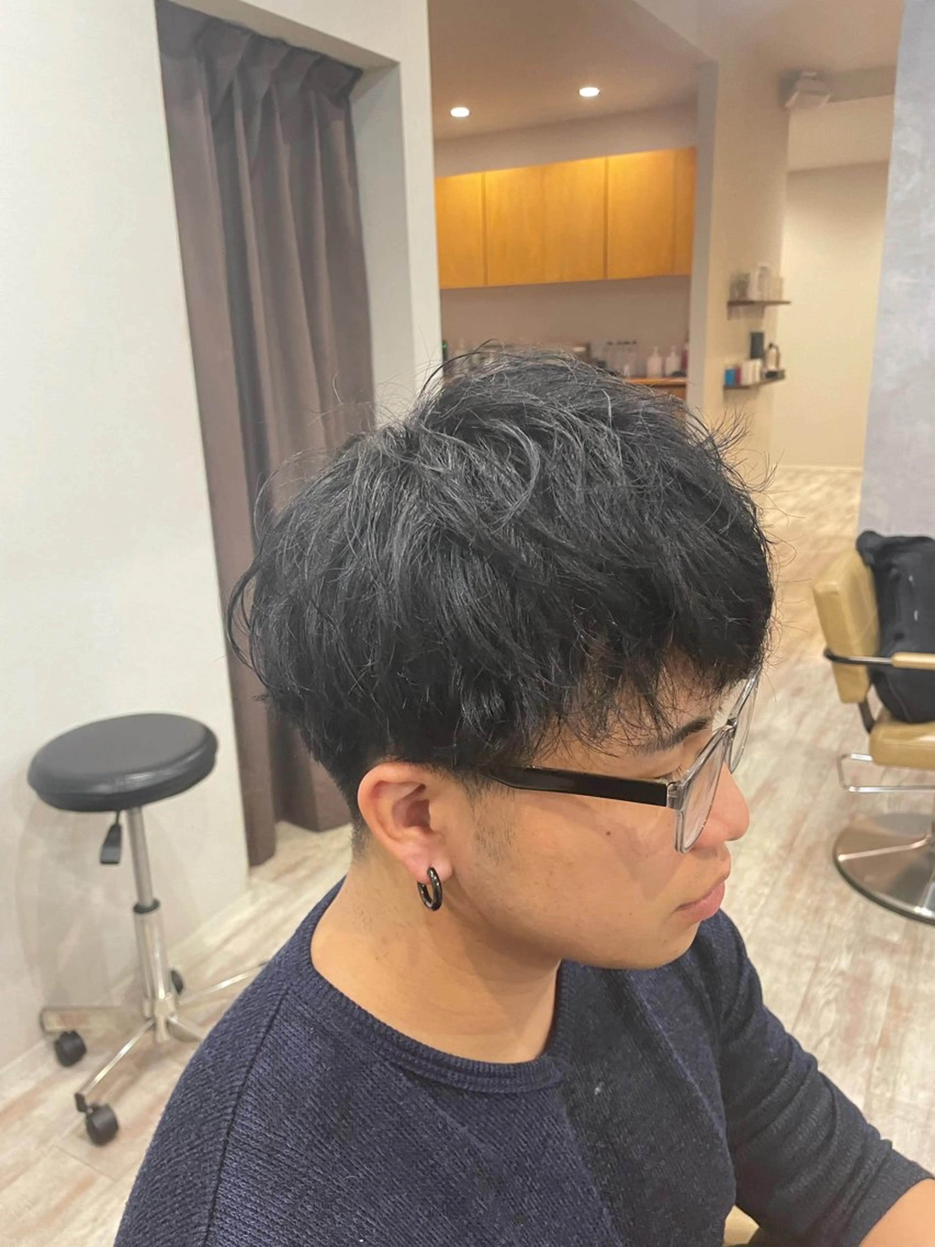 メンズ 🫧透明感カラー🫧 加茂丈登のヘアスタイル