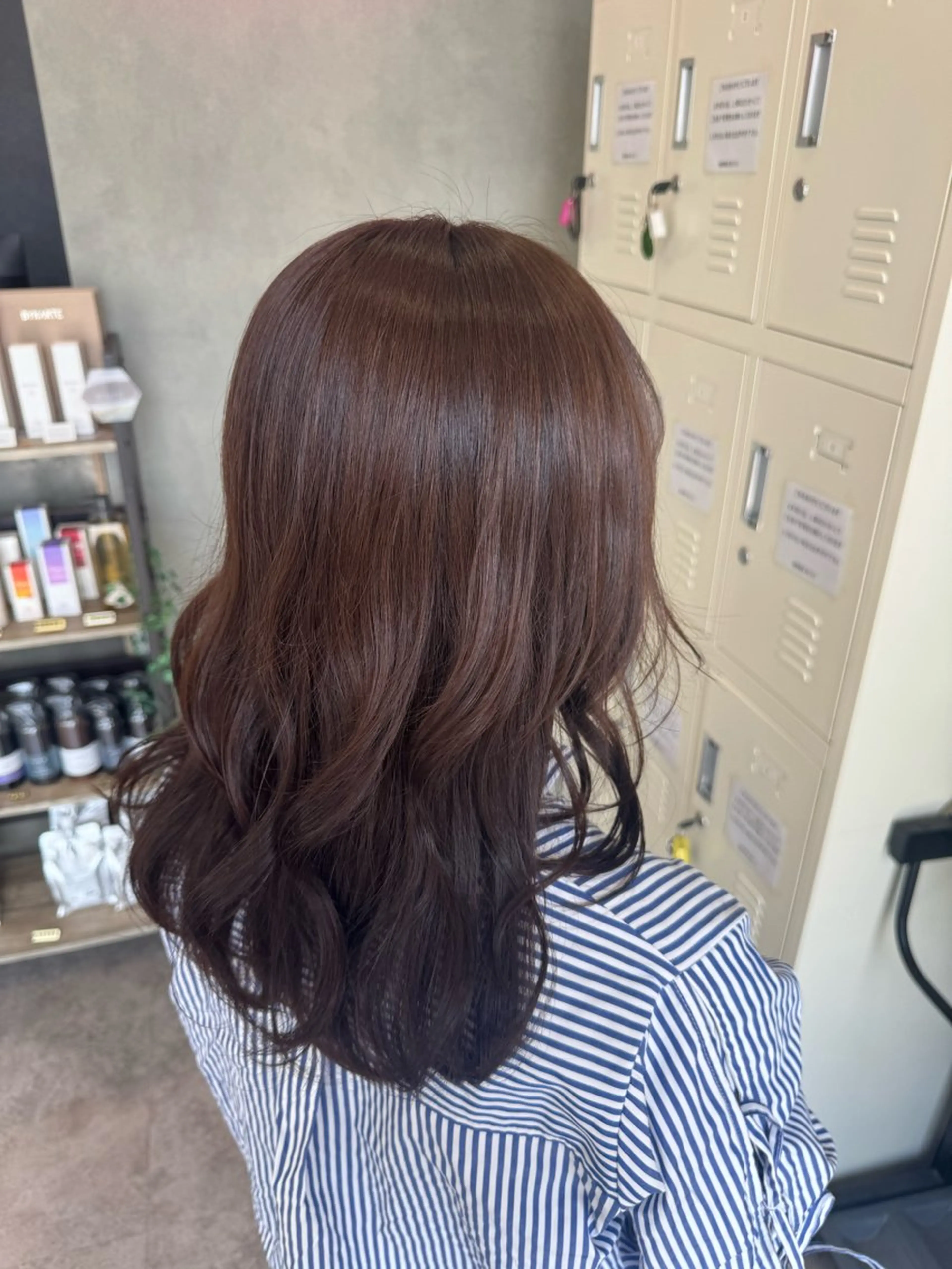 ミディアム カラー ヘアアレンジ ヘアカラー トリートメント 💫きたはら りおん💫のヘアスタイル