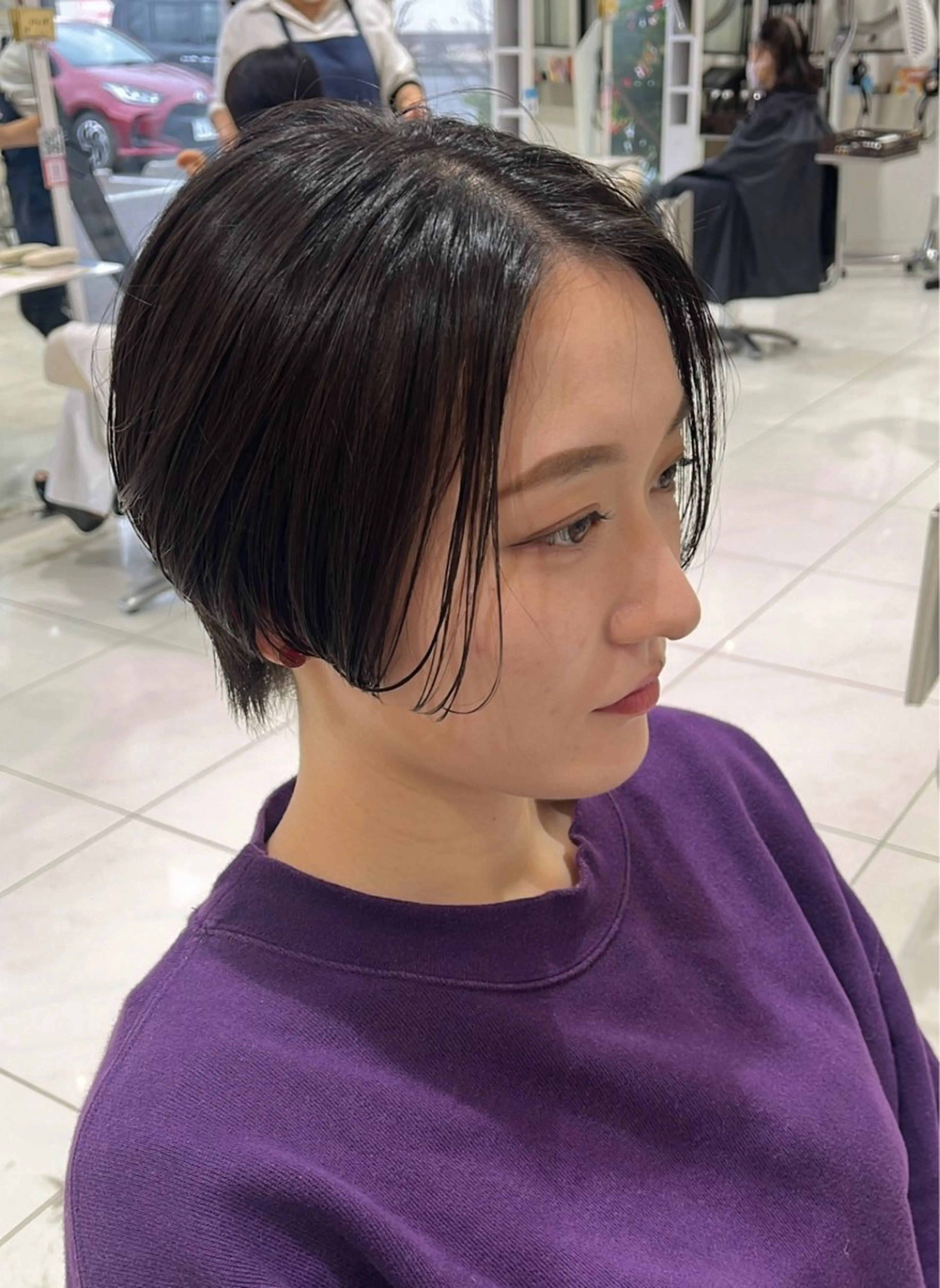 ショート ショートヘア カット Misaki/ レイヤー/ウルフのヘアスタイル