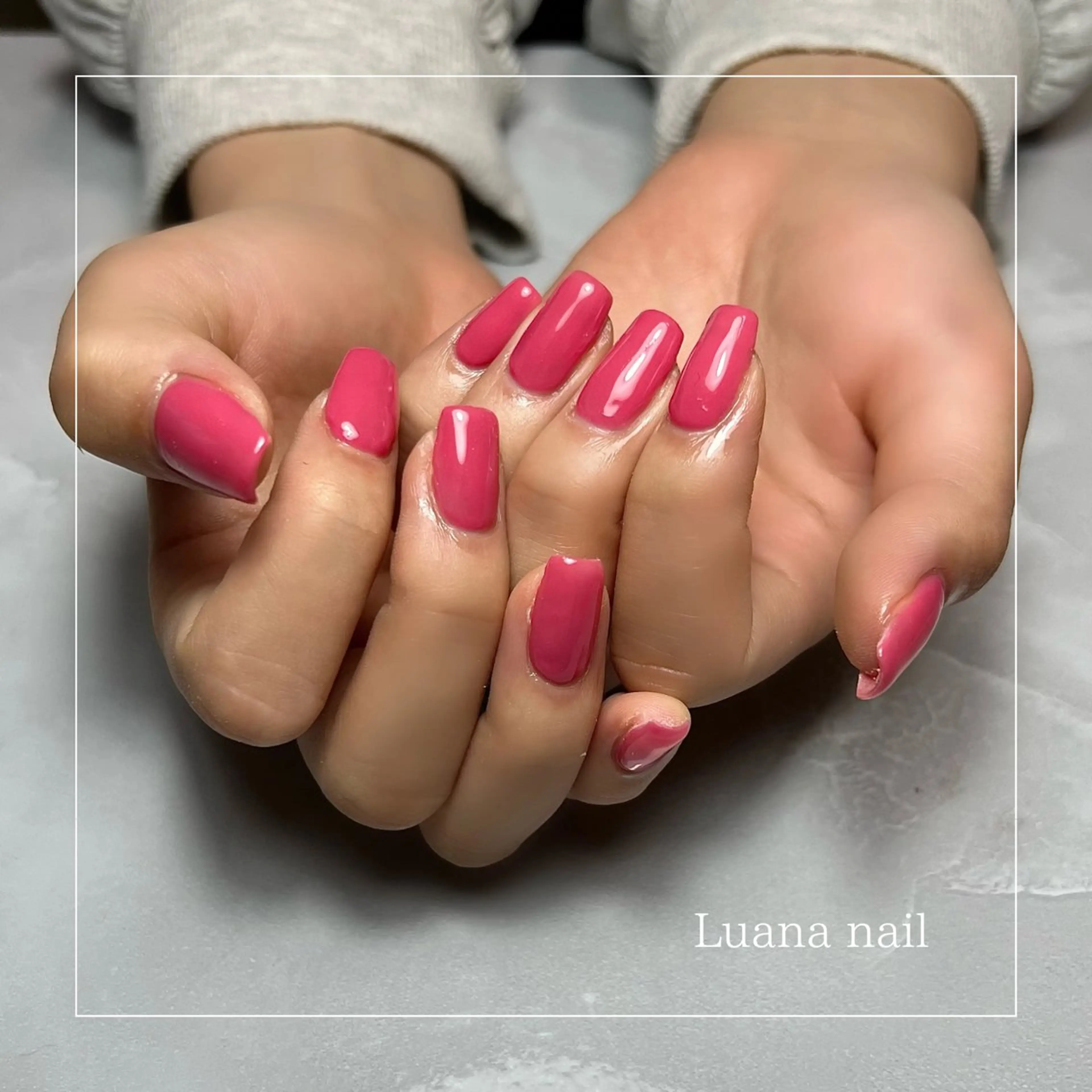 ネイル ピンク Luana nailのネイルデザイン