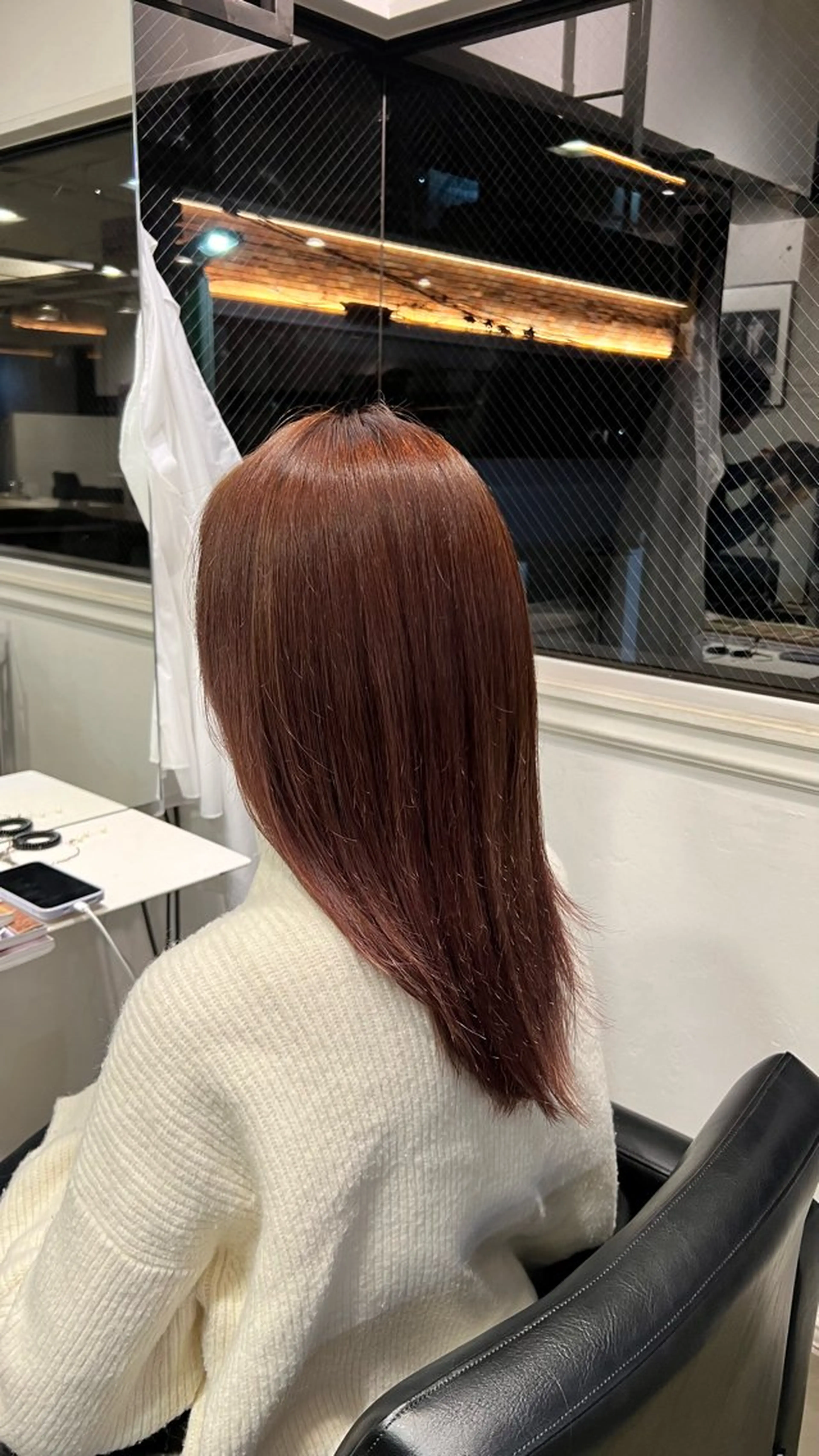 セミロング 春山 翔和のヘアスタイル