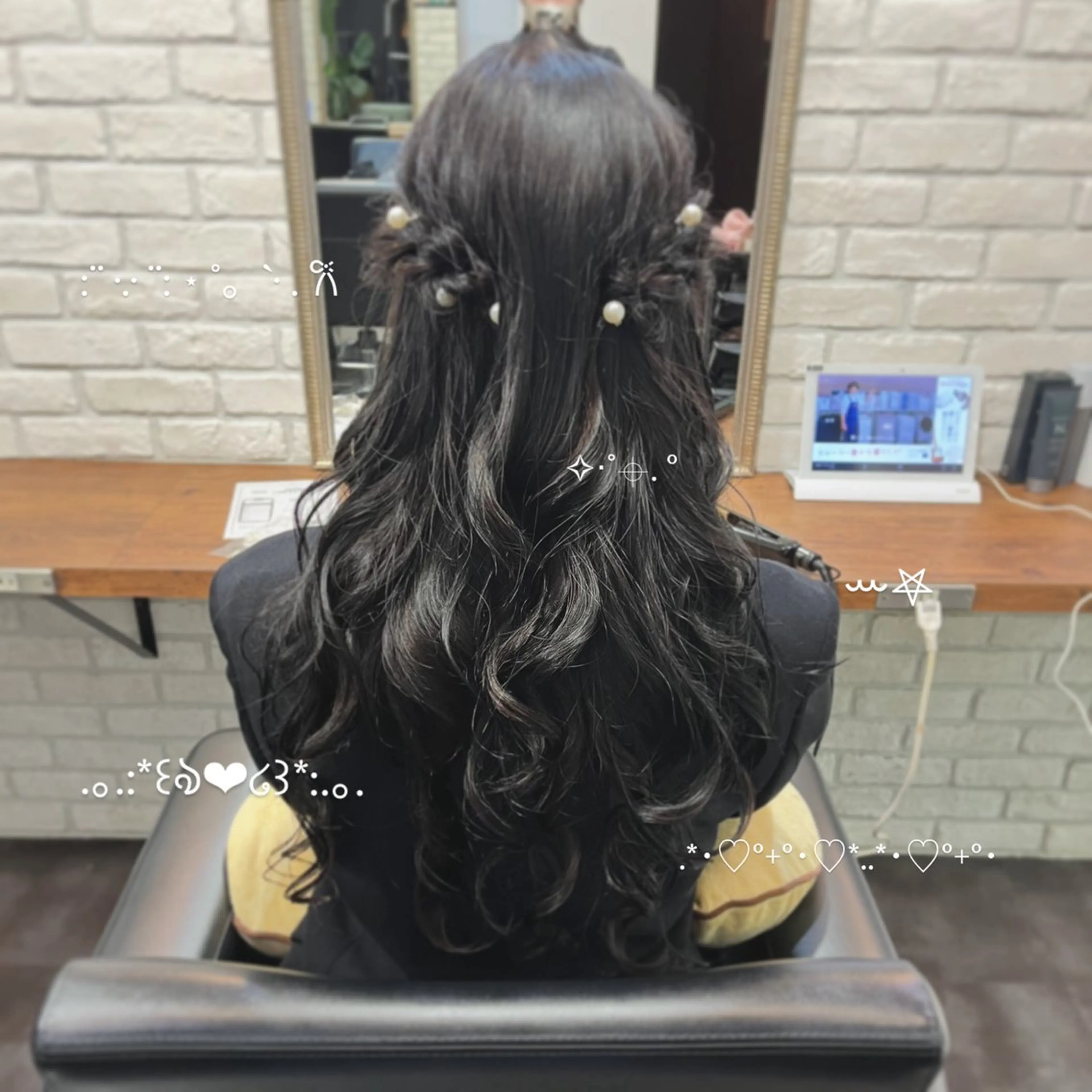 ヘアアレンジ メンズパーマ ／瀧澤 陽奈 ☾ᐝのヘアスタイル