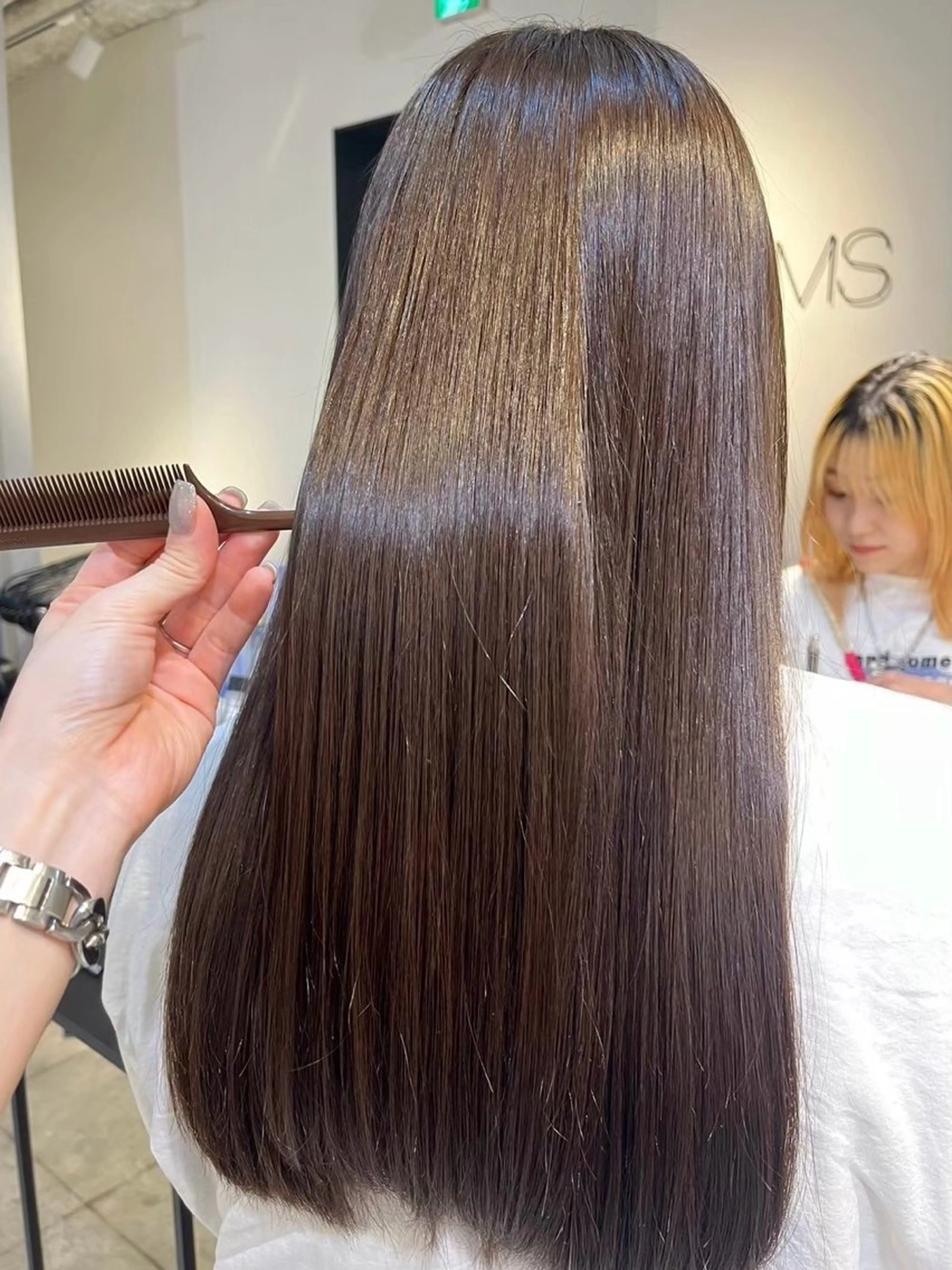 ミディアム 縮毛矯正 FILMS / yuuna 🦢🫗のヘアスタイル