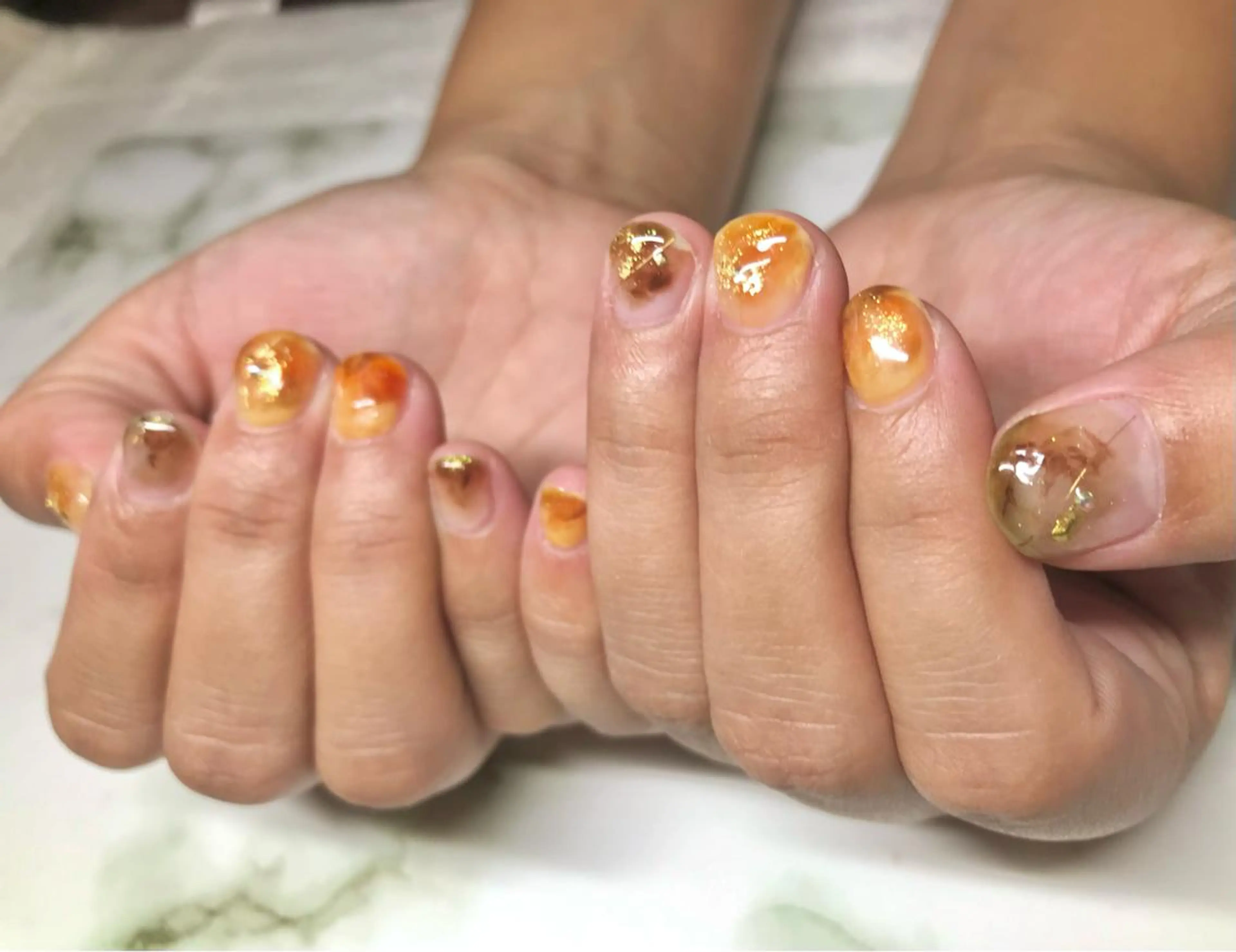 ネイル ジェルネイル ネイルサロン　リリーブランシュ所属・森 瑞紀のネイルデザイン