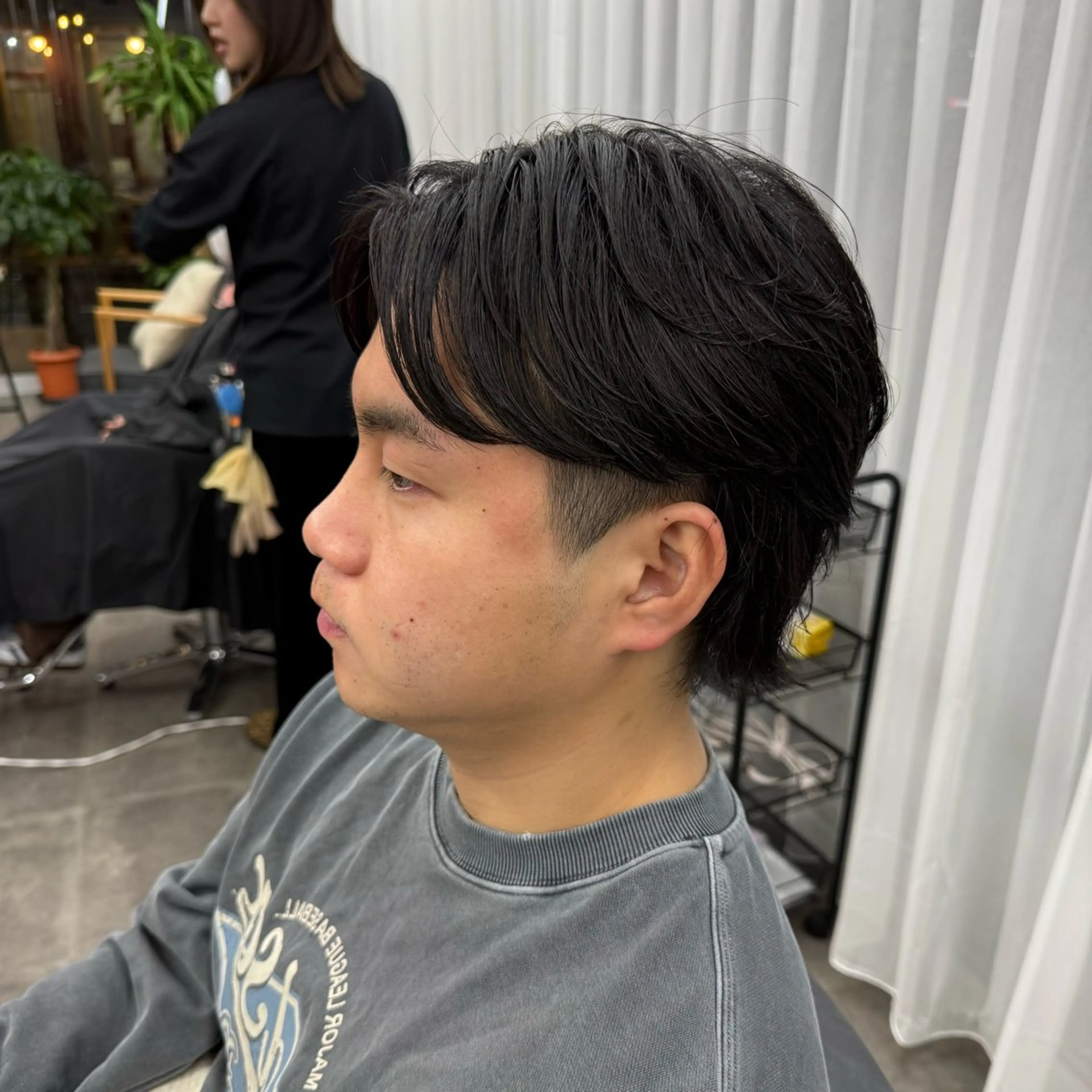 パーマ メンズ カット パーマ  ︎︎ 楓のヘアスタイル