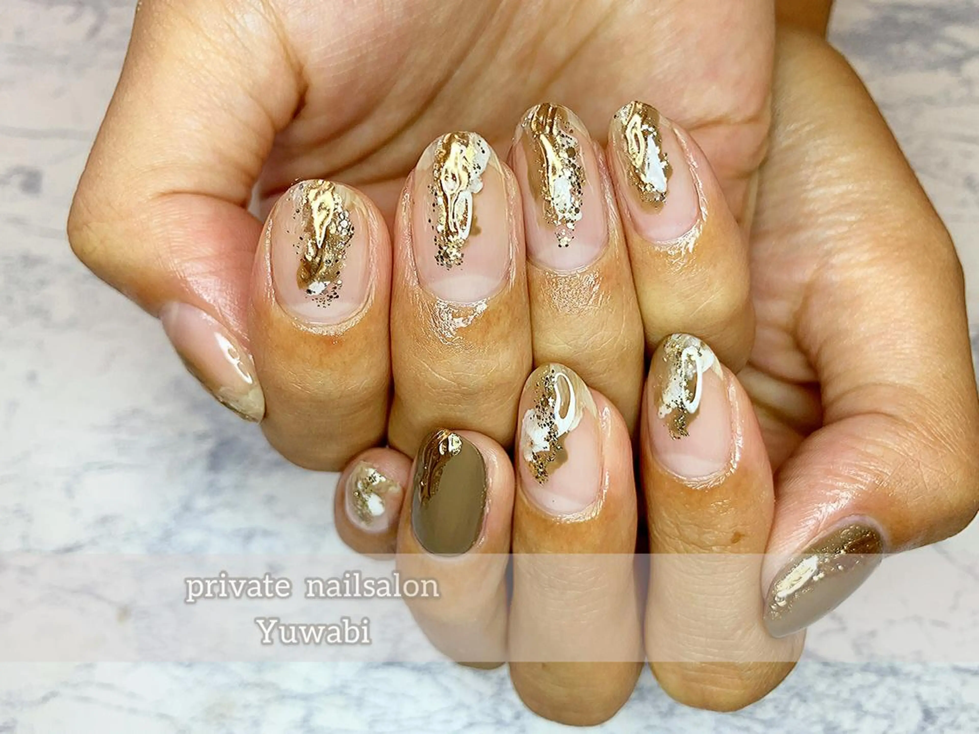 ネイル ハンドネイル フットネイル Yuwabi Nail所属・Mimore ミモア 水戸のネイルデザイン