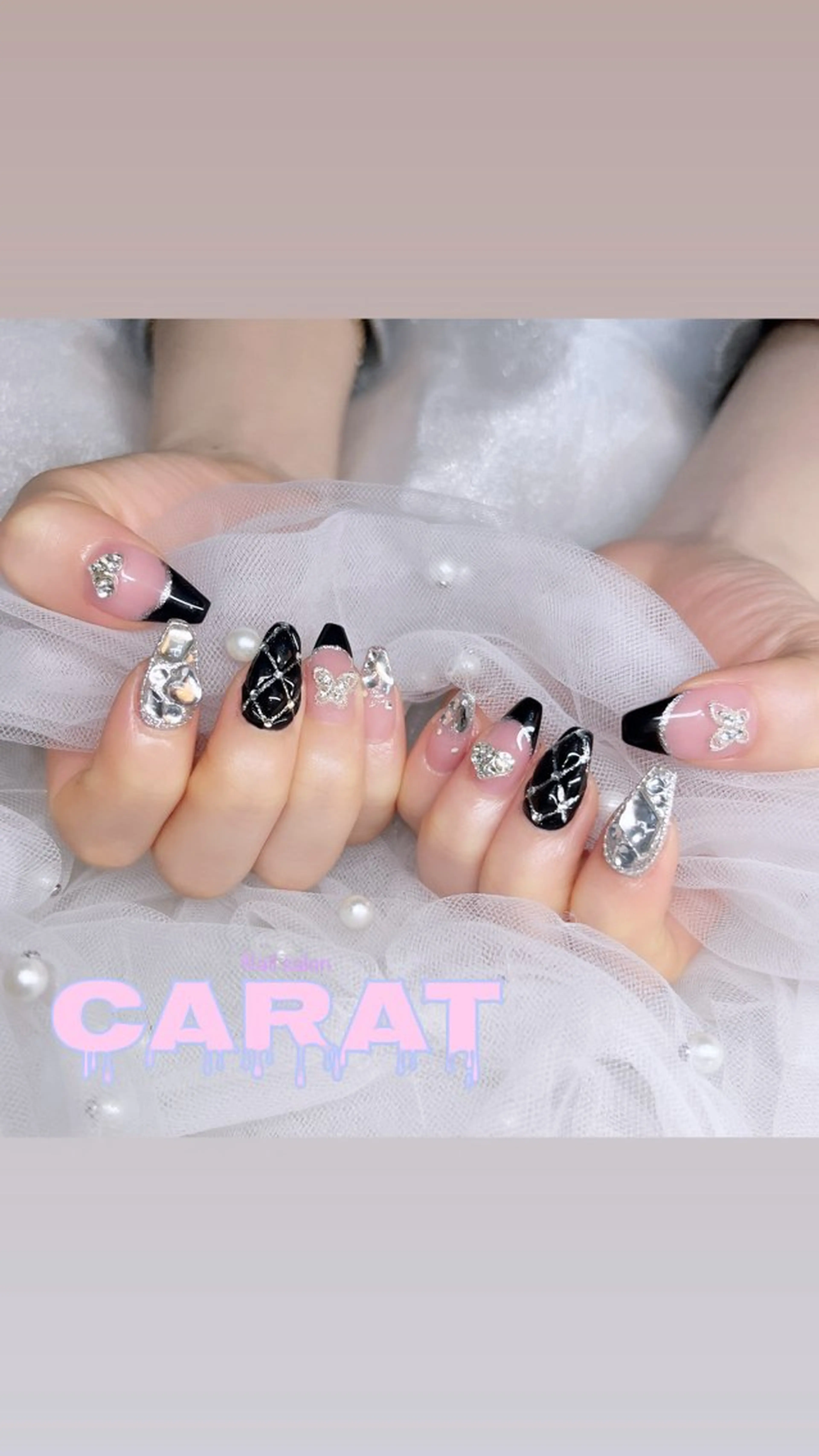 ネイル ハンドネイル CARAT/ Rinaのネイルデザイン