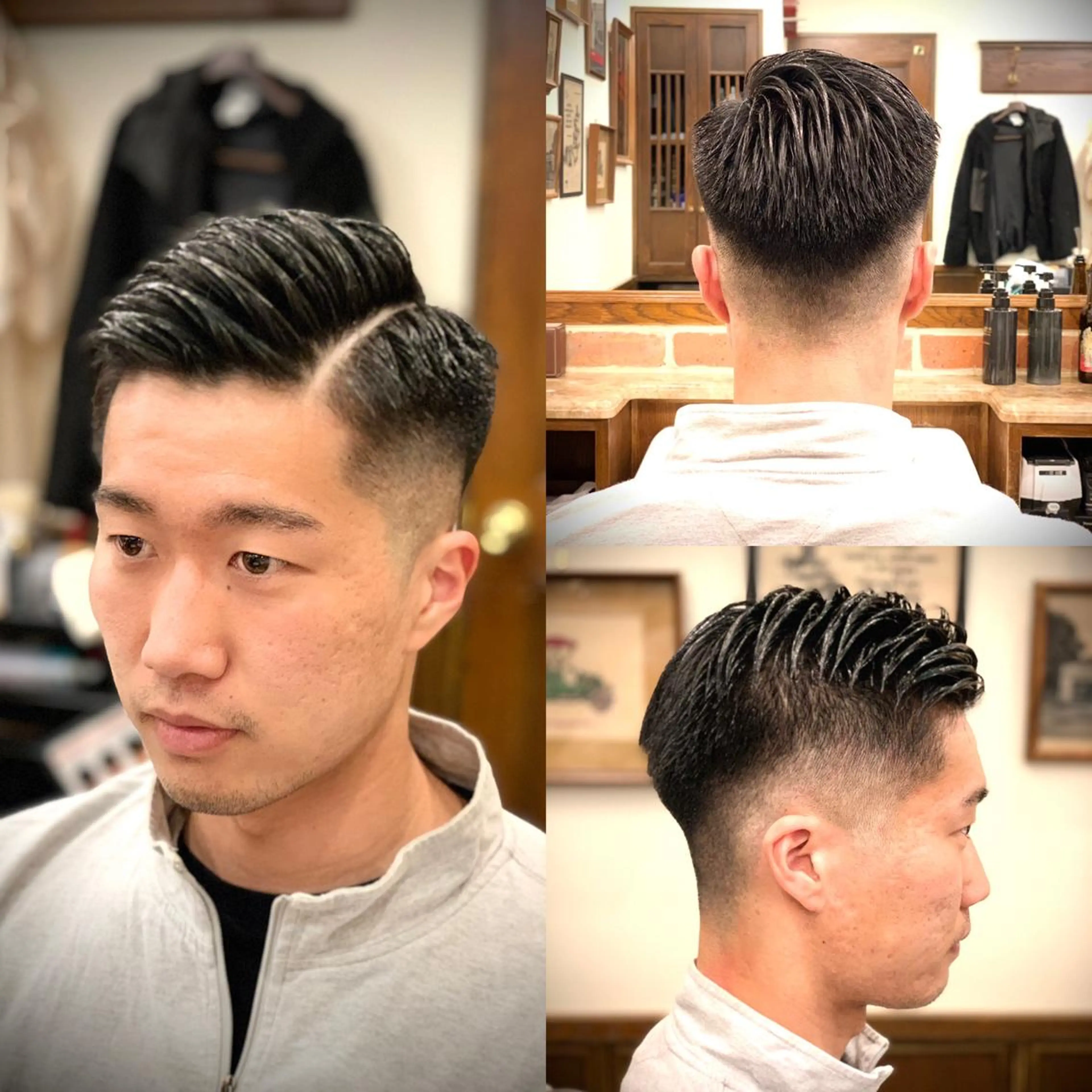 ショート HIRO銀座　バーバーショップ丸の内所属・ヒロ銀座 林のヘアスタイル