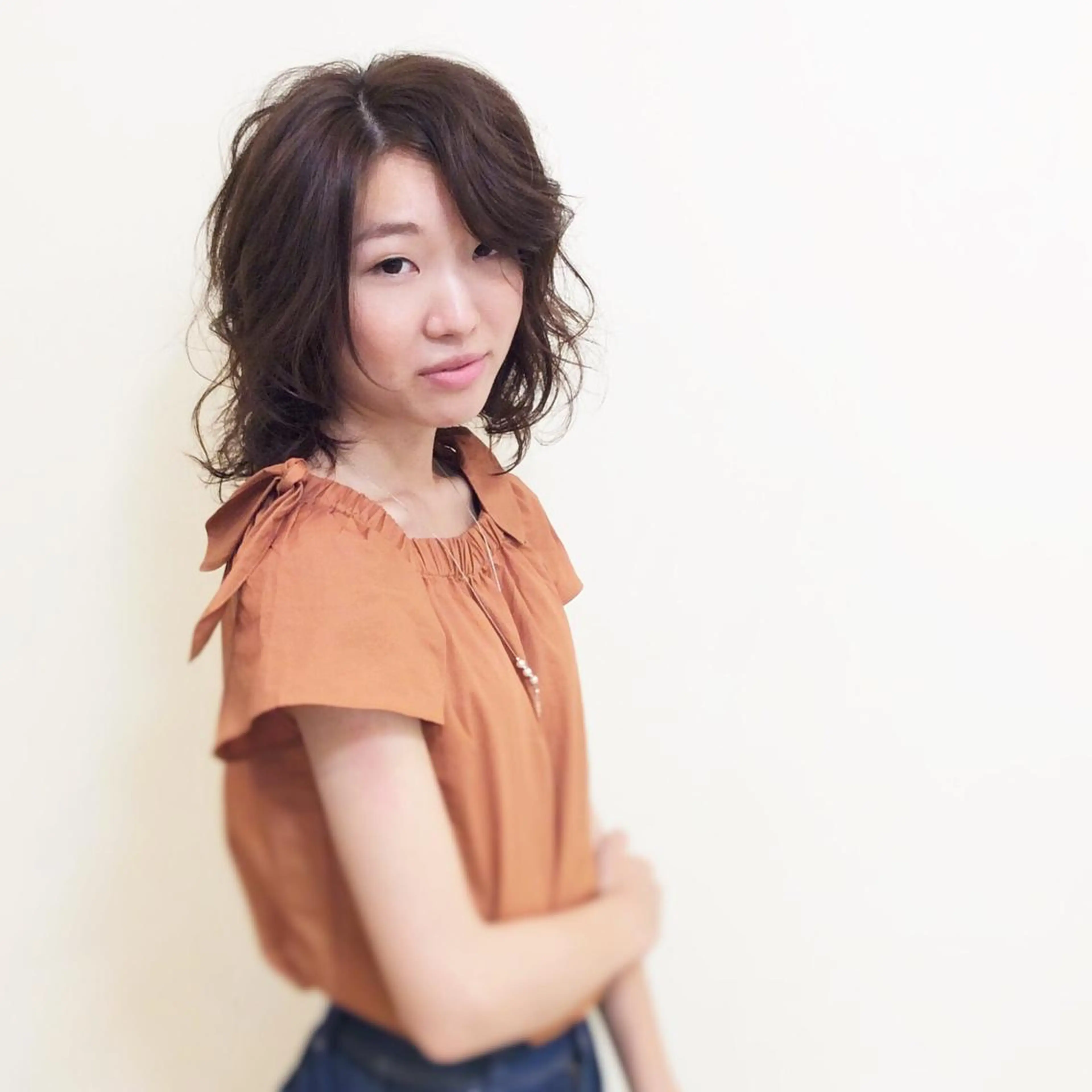 ミディアム Shingo #パーマのヘアスタイル