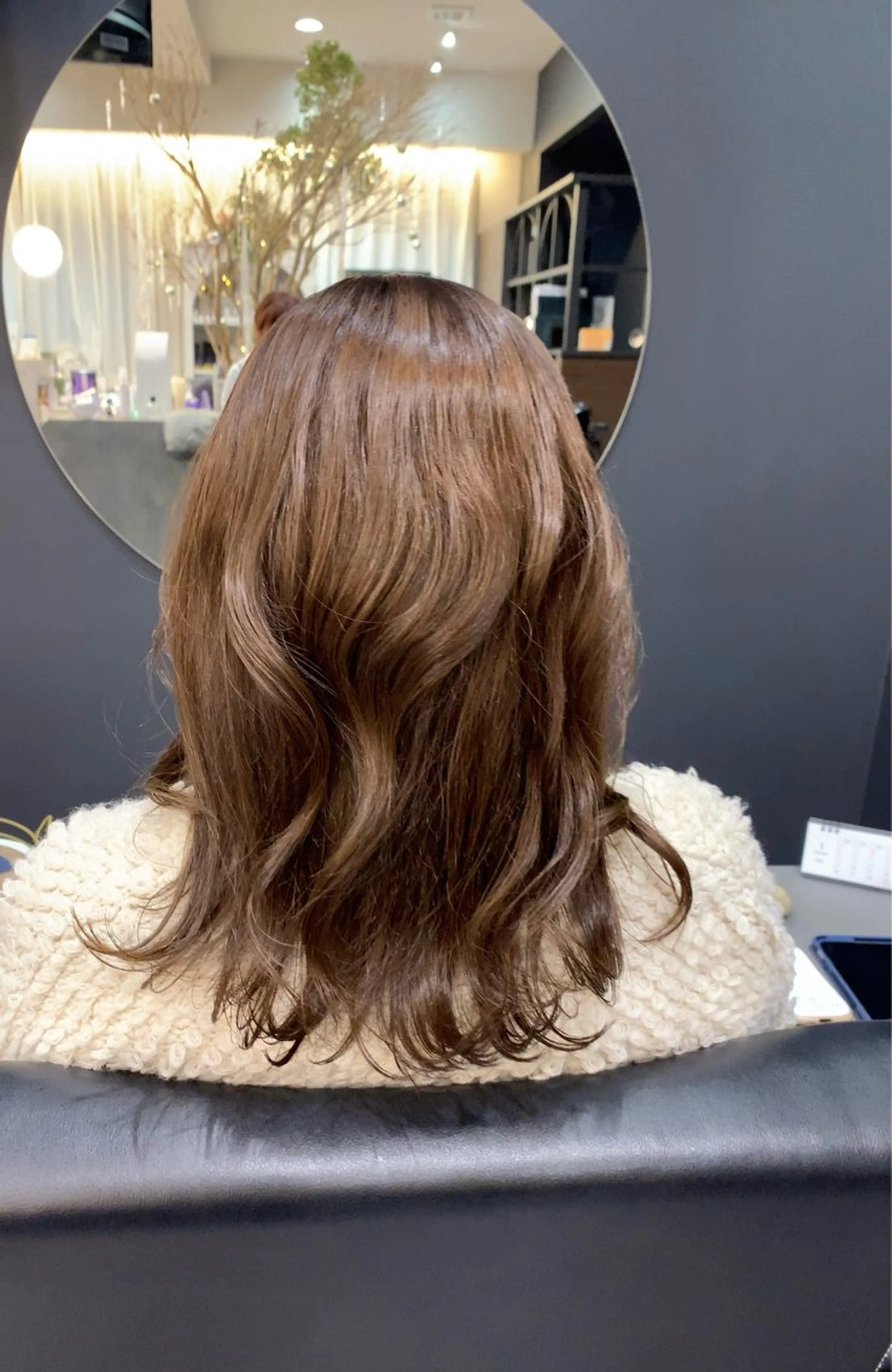 ミディアム Iolite HAIR所属・sato ayaのヘアスタイル