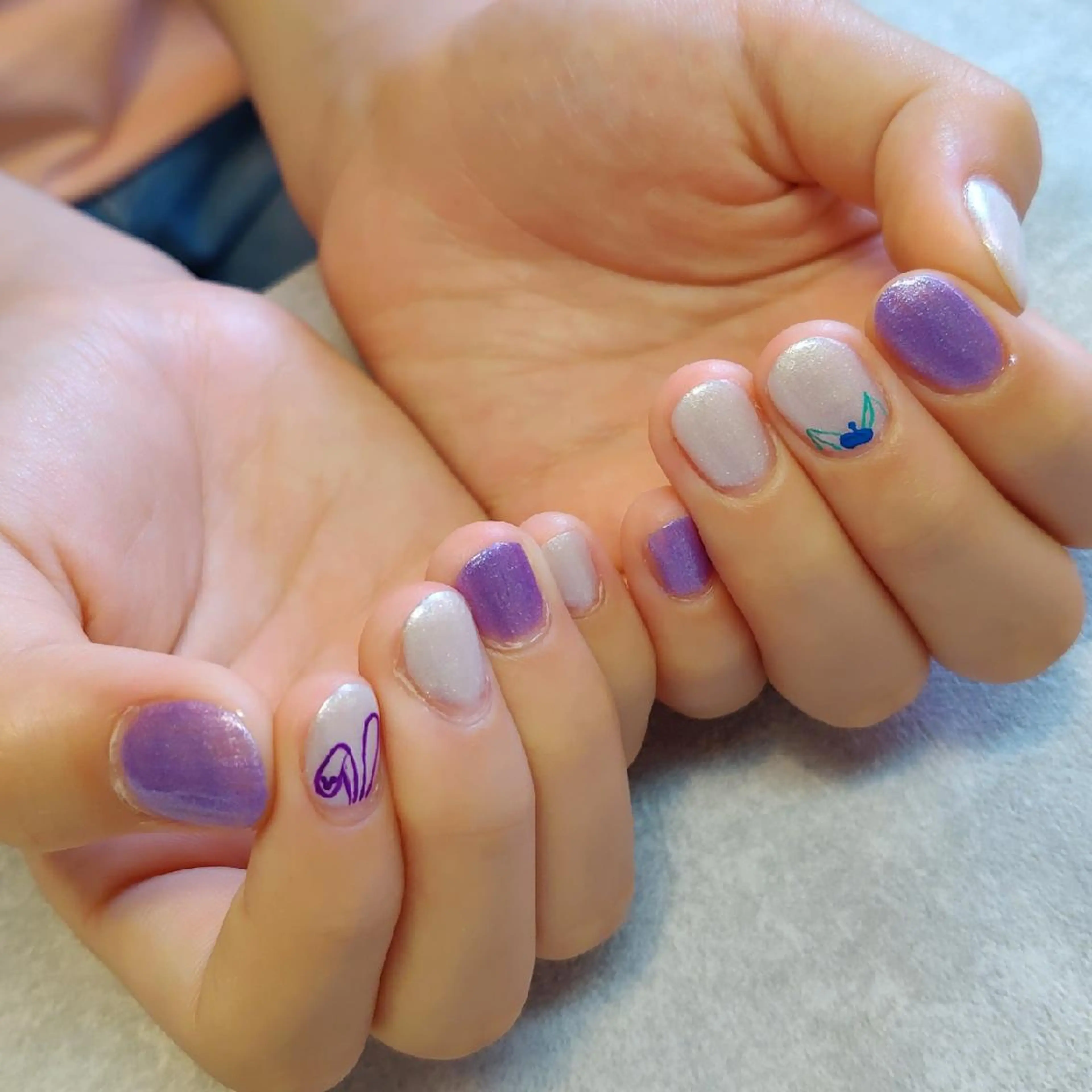 ネイル ジェヌインネイル 河内のネイルデザイン