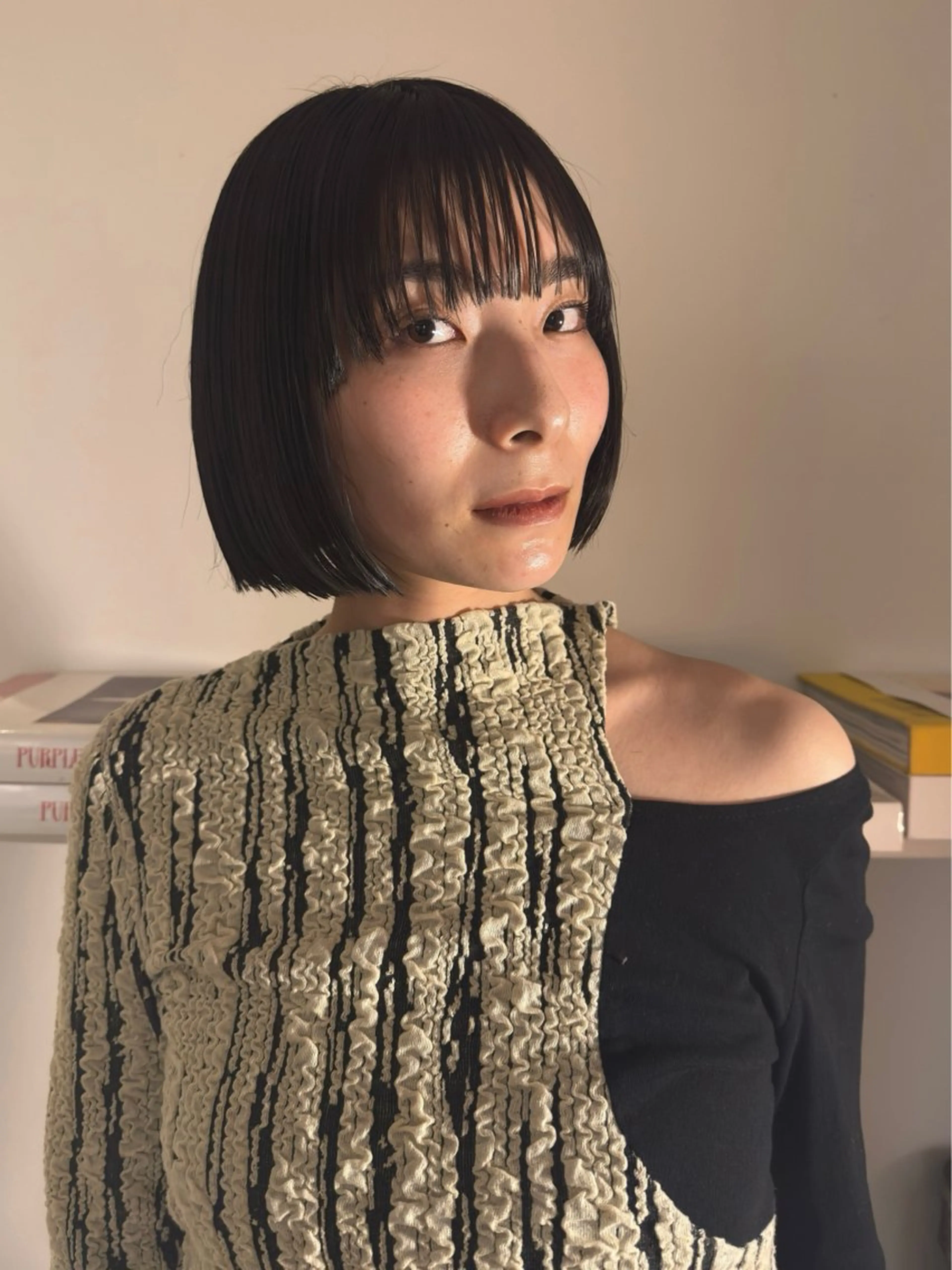 ミディアム ボブ カット 今泉/KAI🦓艶髪 ボブ/ミニボブのヘアスタイル