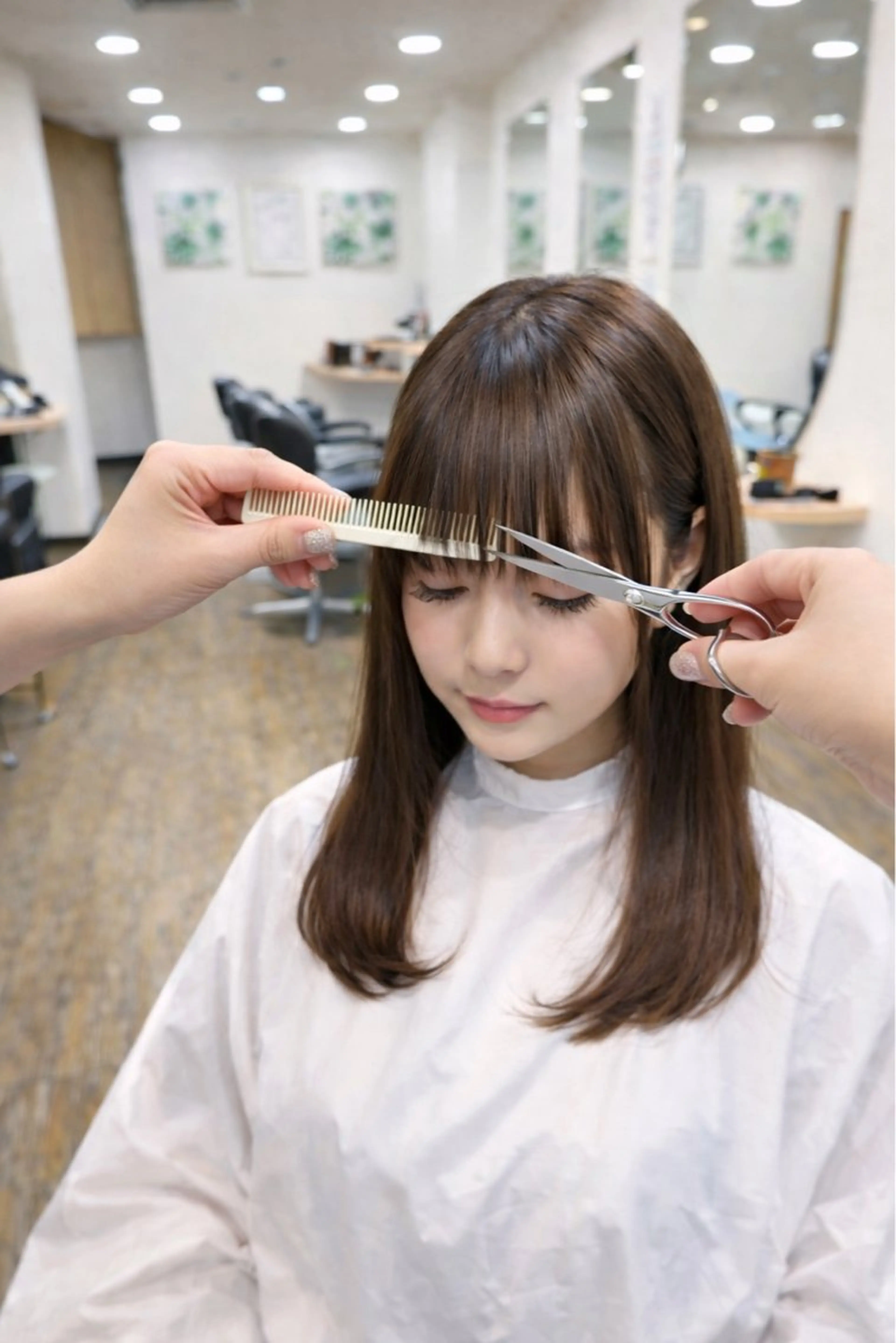 前髪カット✂️の写真