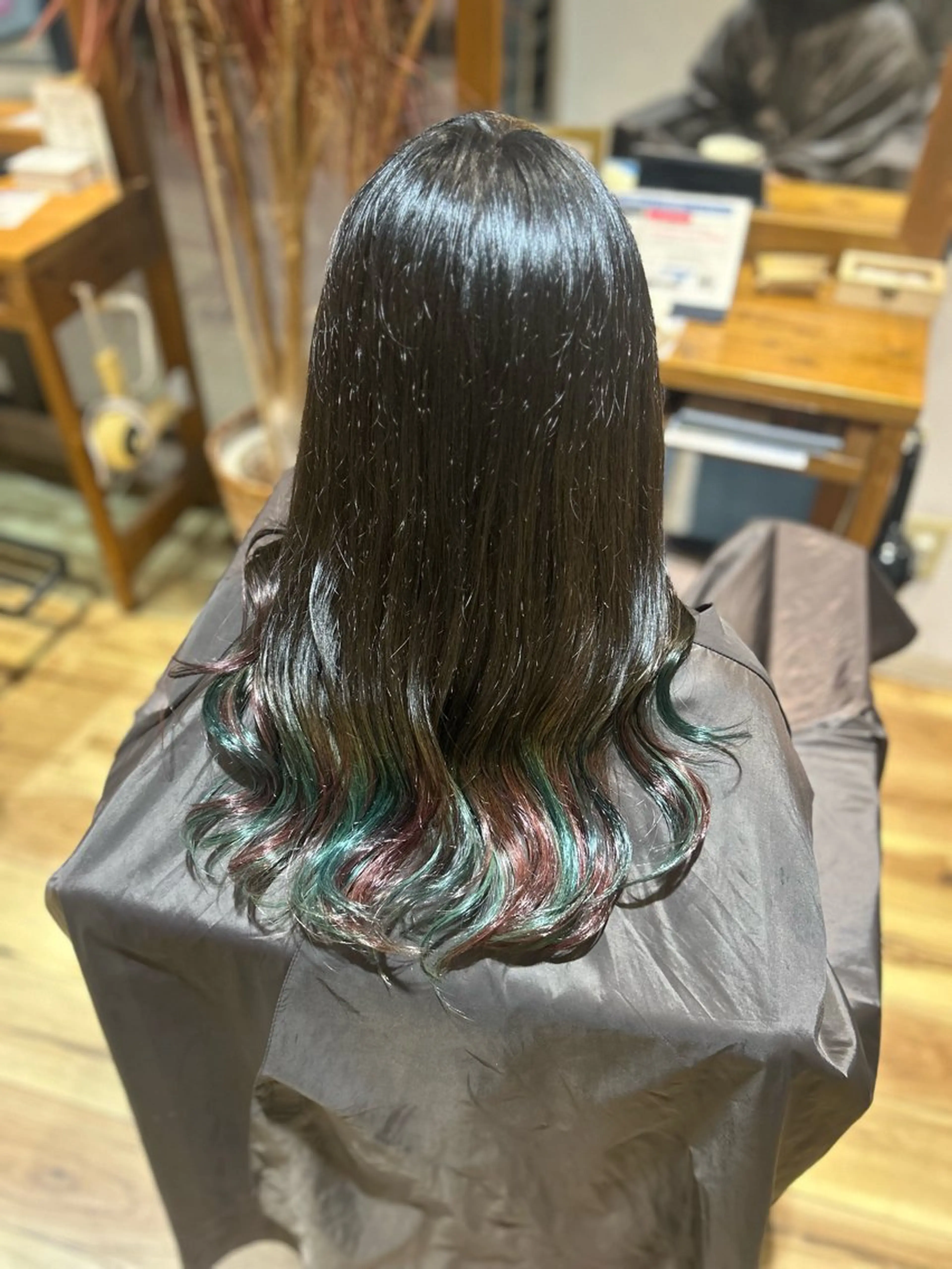 セミロング 🍒ケアカラー🍒 AKAね🤍のヘアスタイル