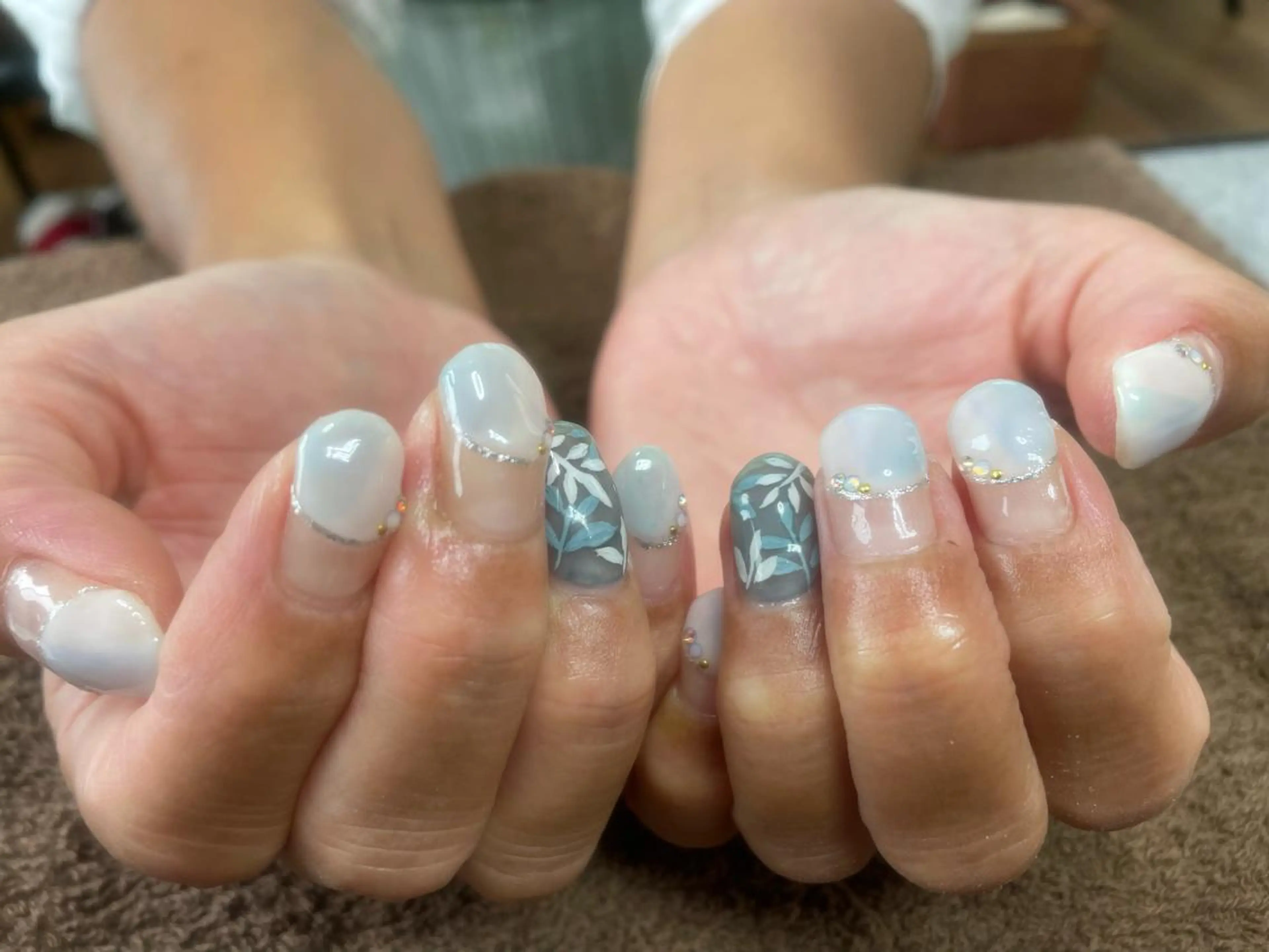 ネイル クリアネイル M. KOTOMIのネイルデザイン