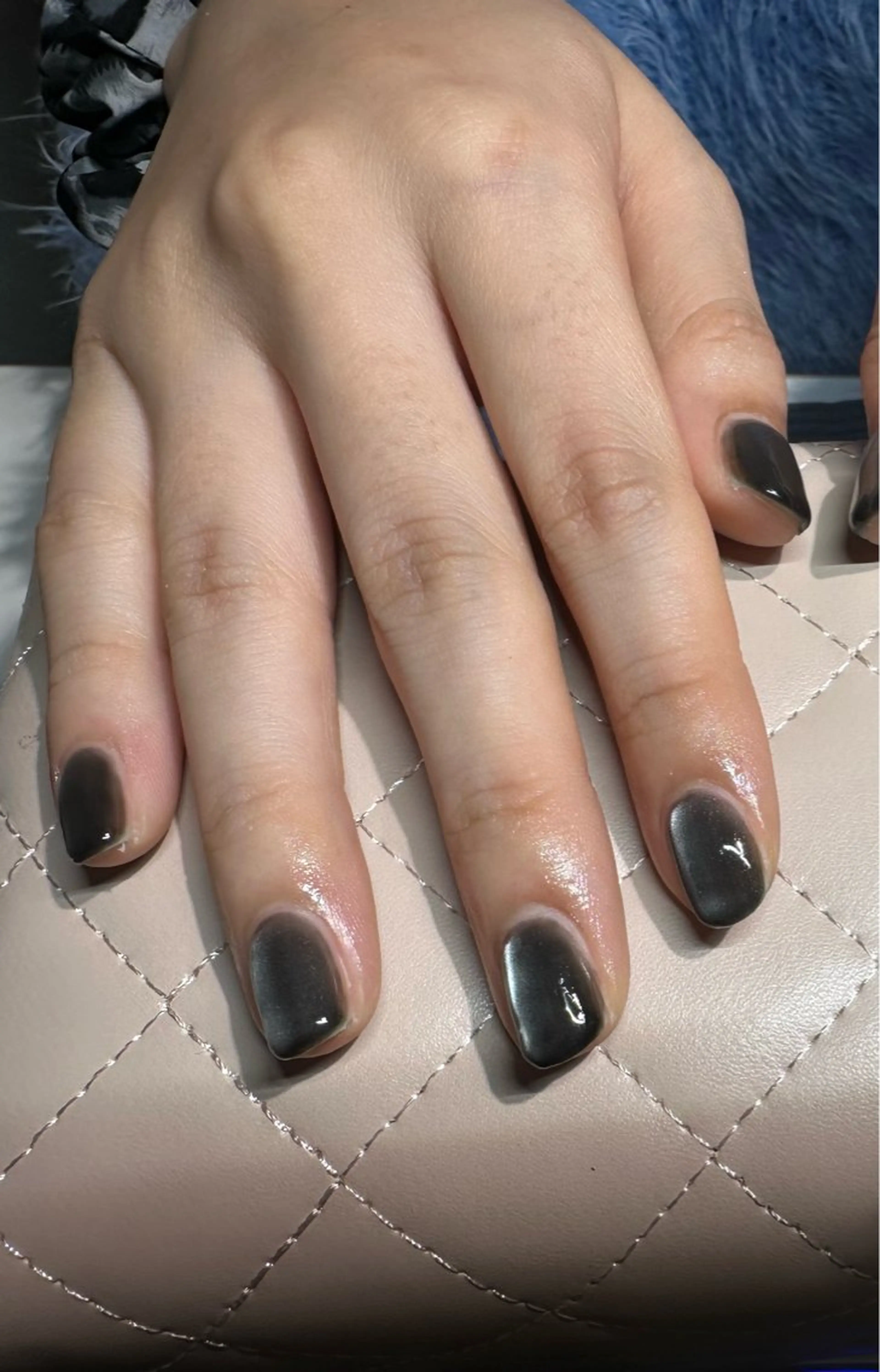 ネイル シルバー ハンドネイル 🌷 kuuのネイルデザイン